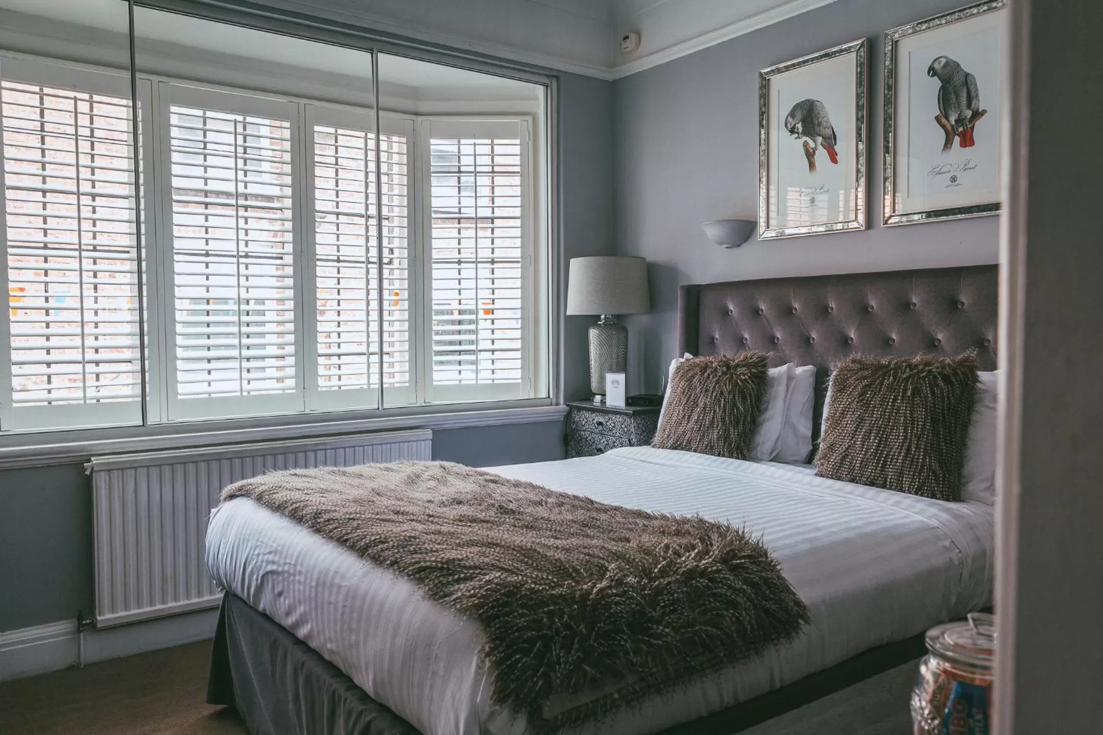 Bed in Rose & Crown Inn