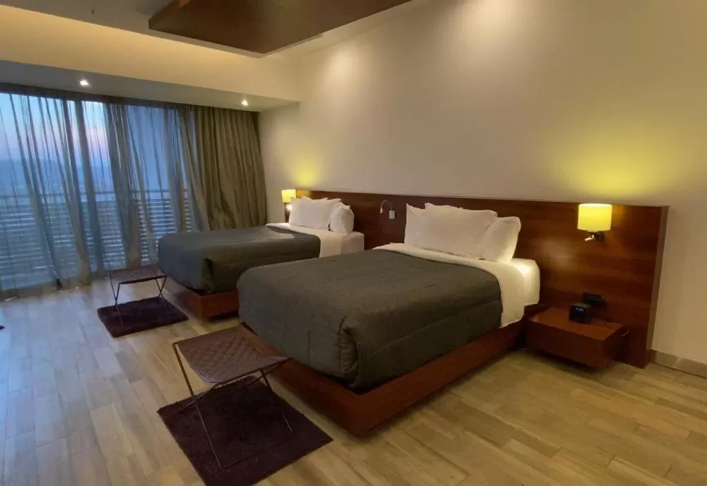 Bedroom, Bed in Sonata Hotel Puebla Angelópolis Distrito Sonata