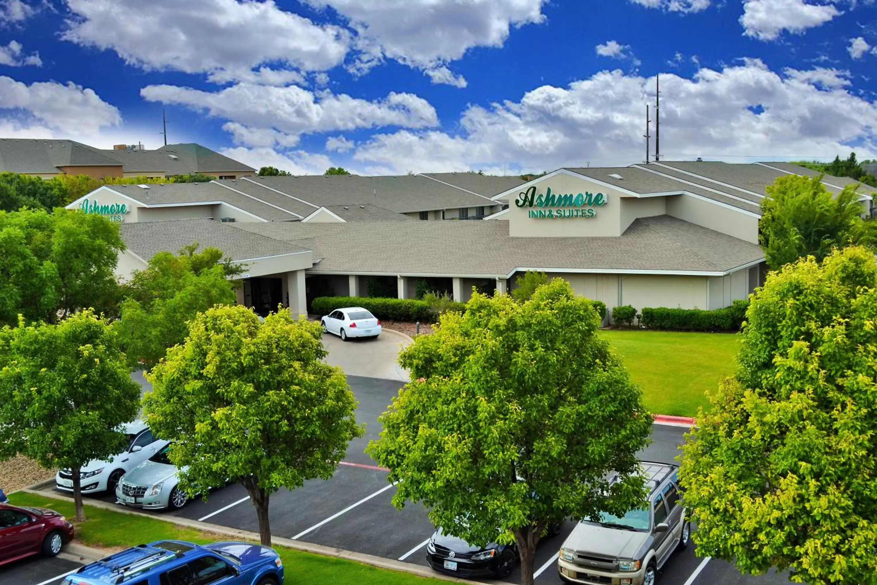 Bird's eye view, Property Building in Ashmore Inn and Suites Lubbock