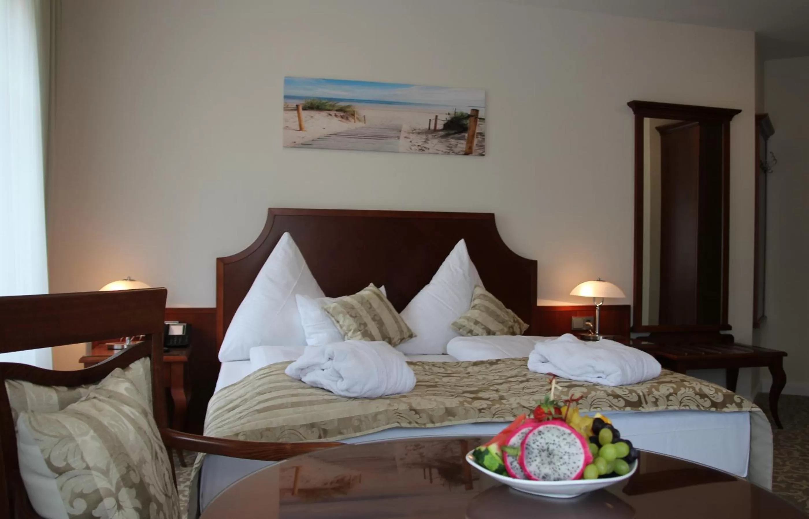 Bed in Avalon Hotel Bellevue