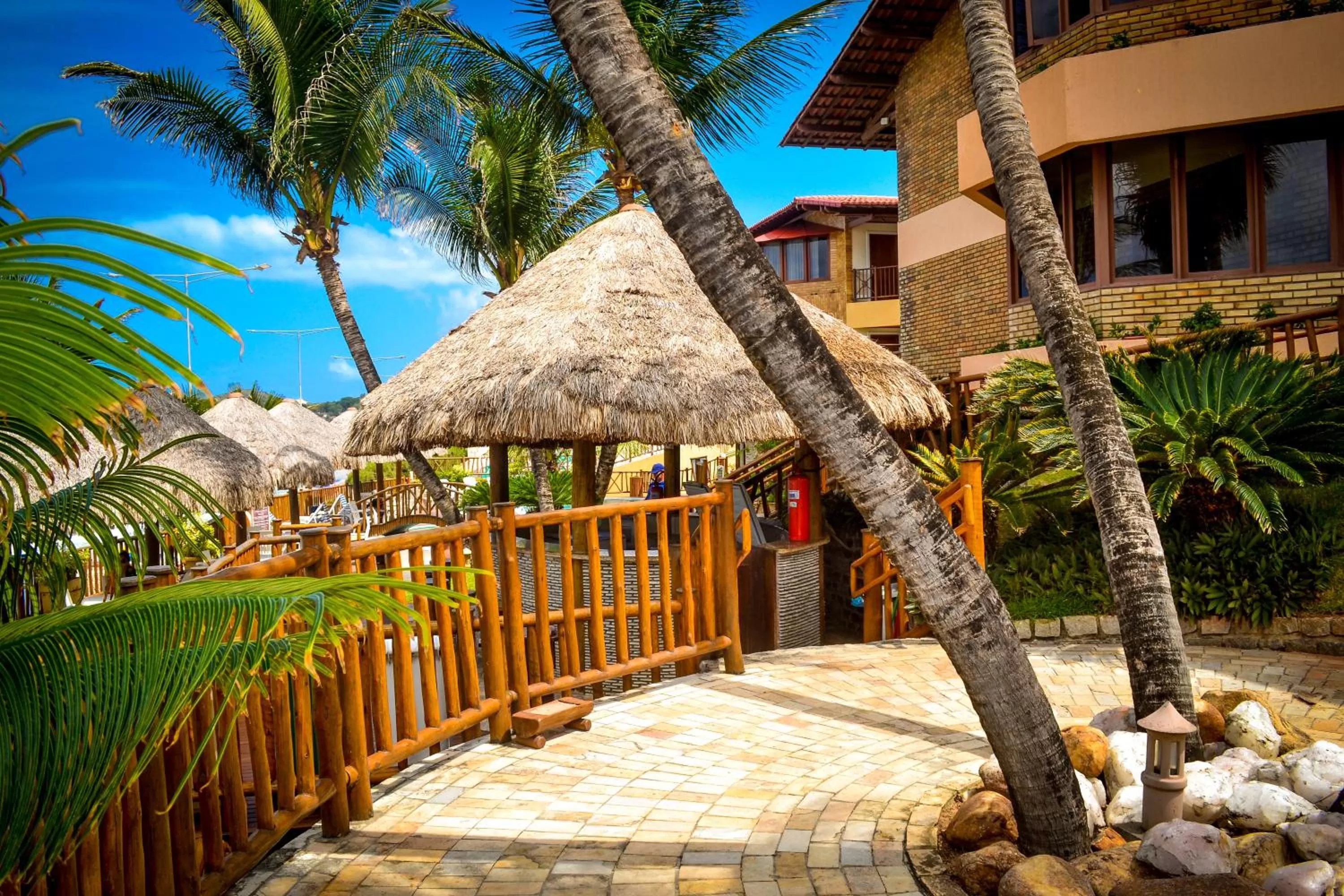 Garden in Visual Praia Hotel