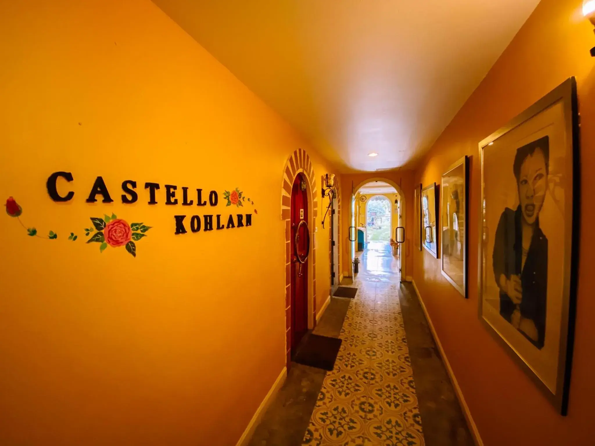 Inner courtyard view in The Castello Resort