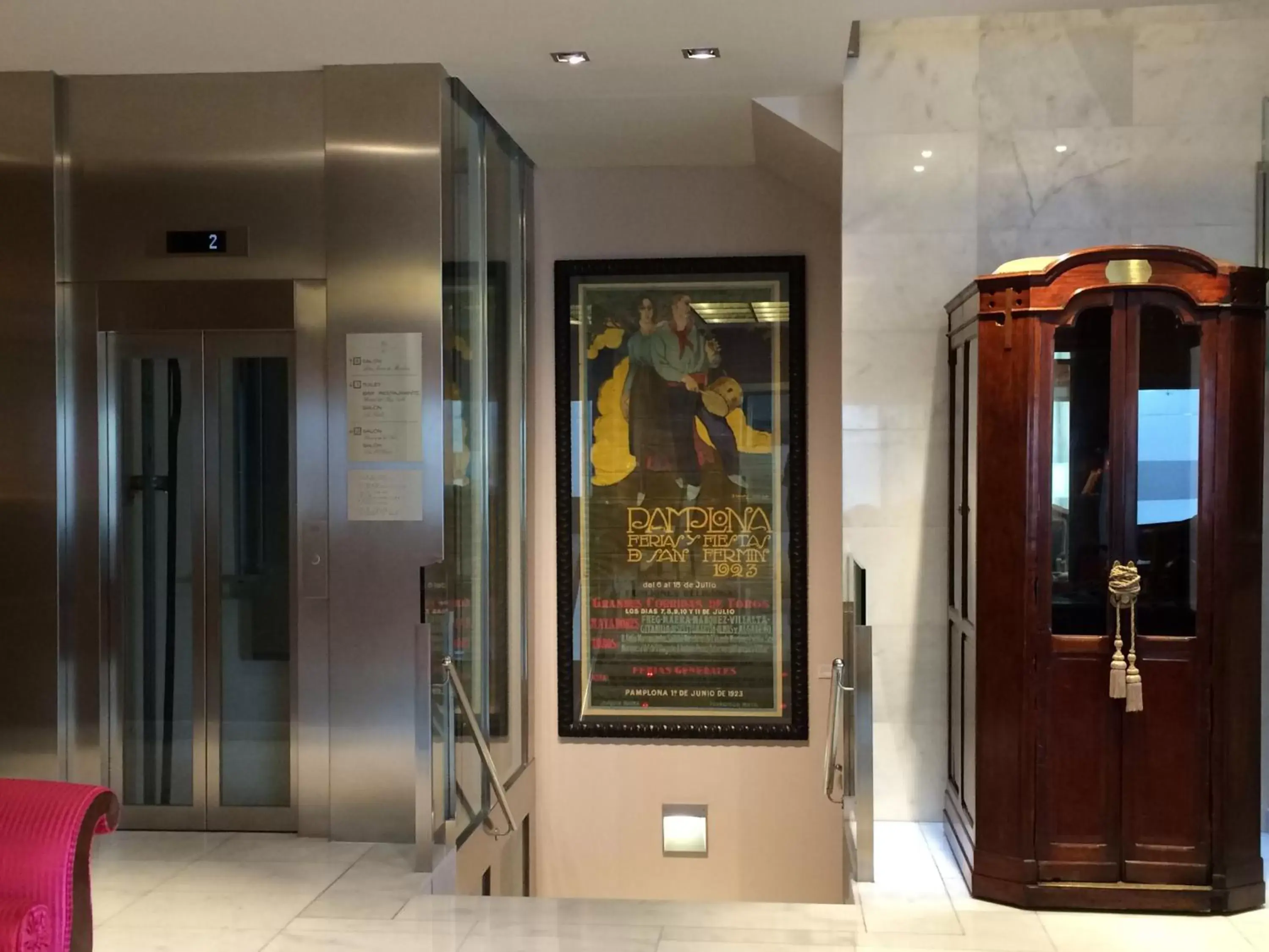 Lobby or reception in Gran Hotel La Perla