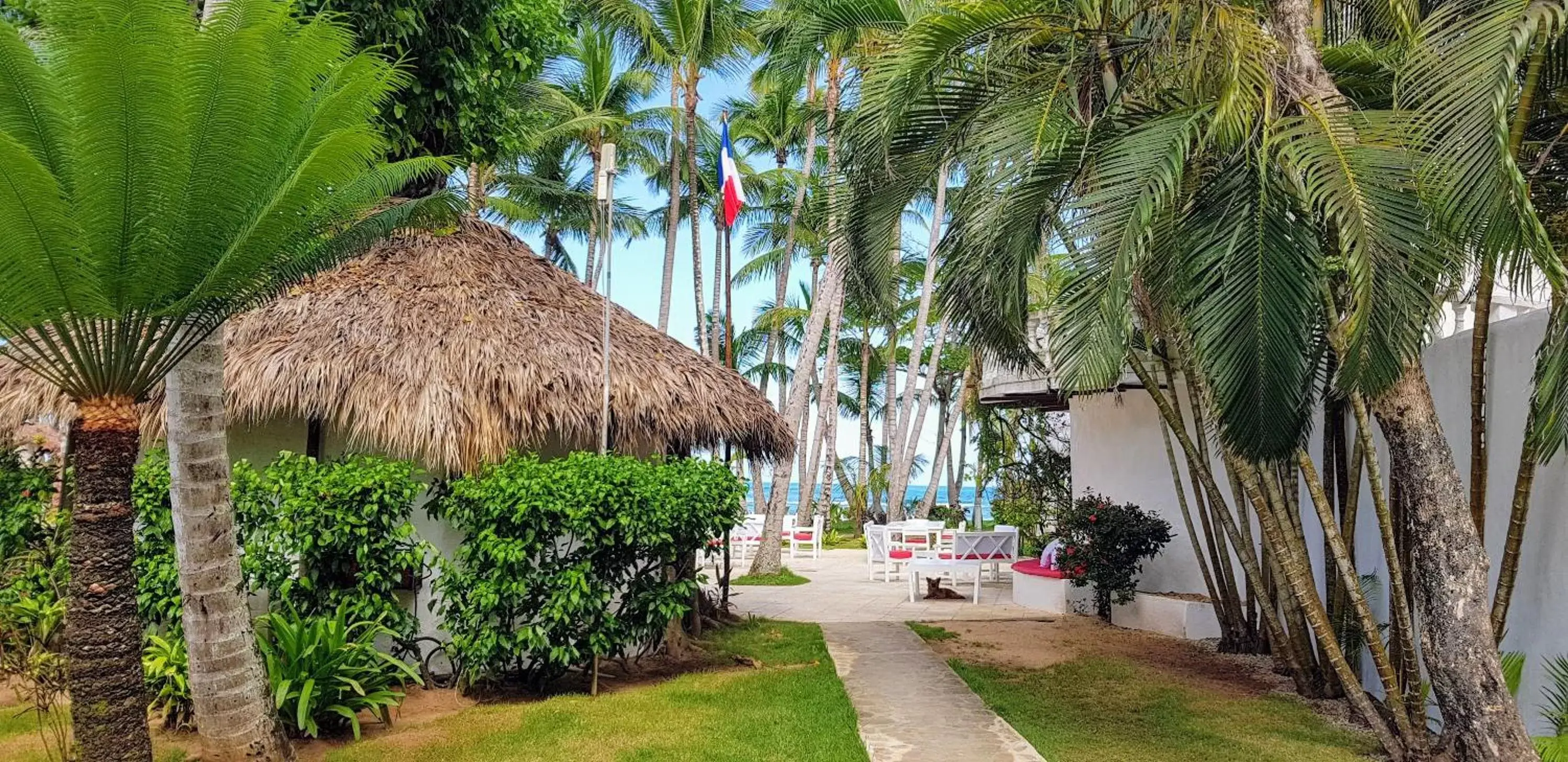 Patio in Atlantis Hotel