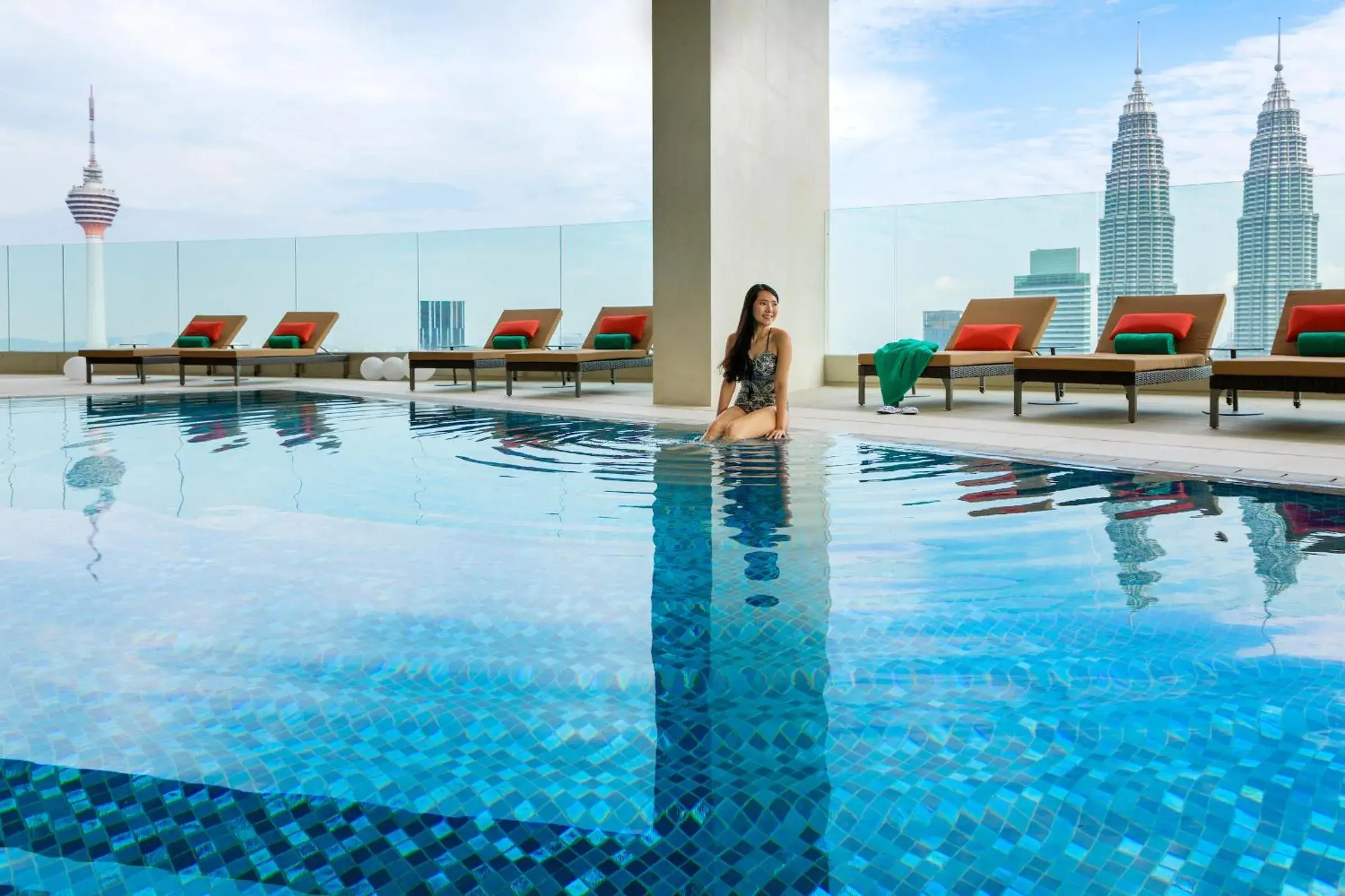 Landmark view, Swimming Pool in Banyan Tree Kuala Lumpur