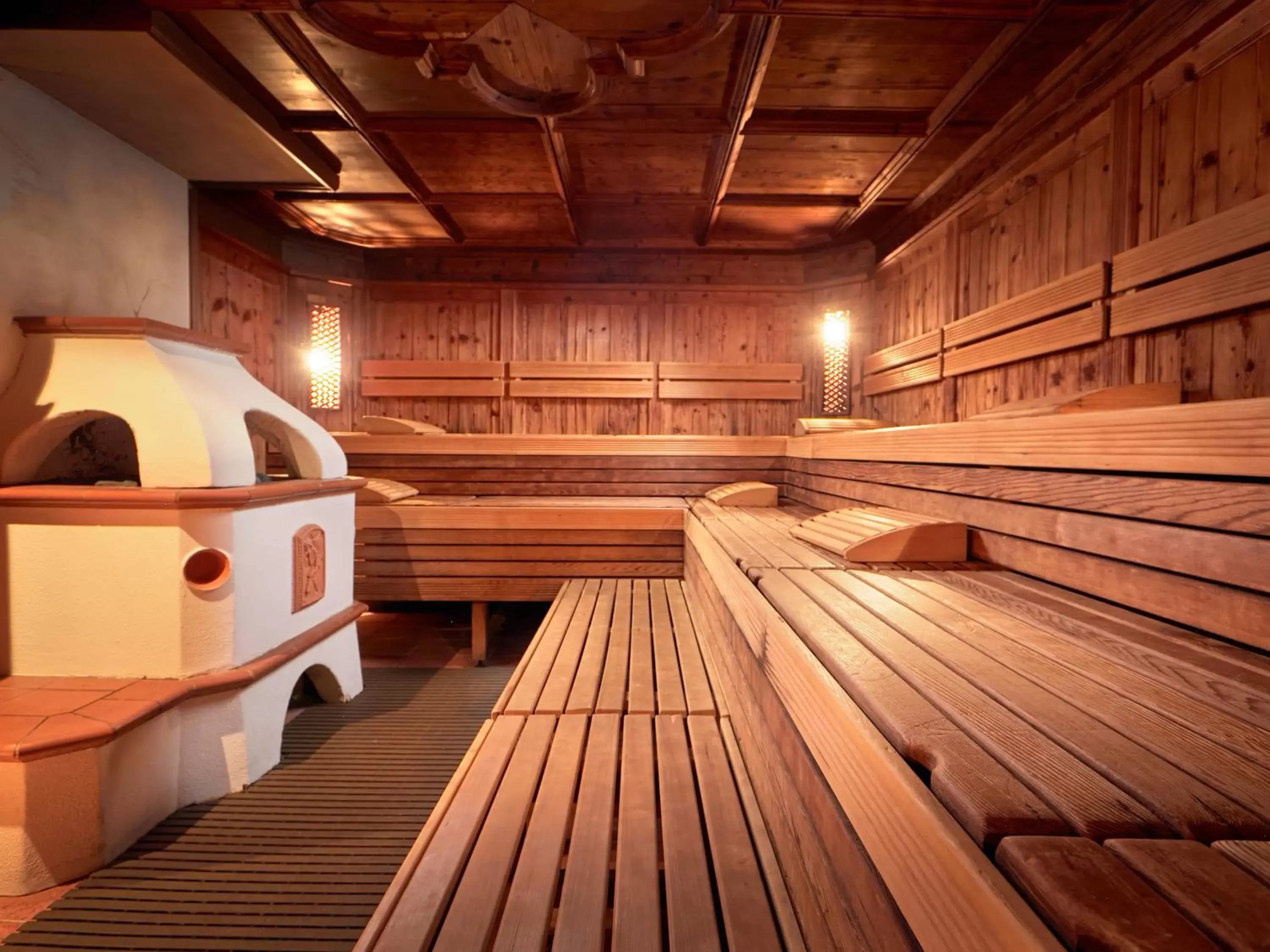 Sauna in Relais&Châteaux Spa-Hotel Jagdhof