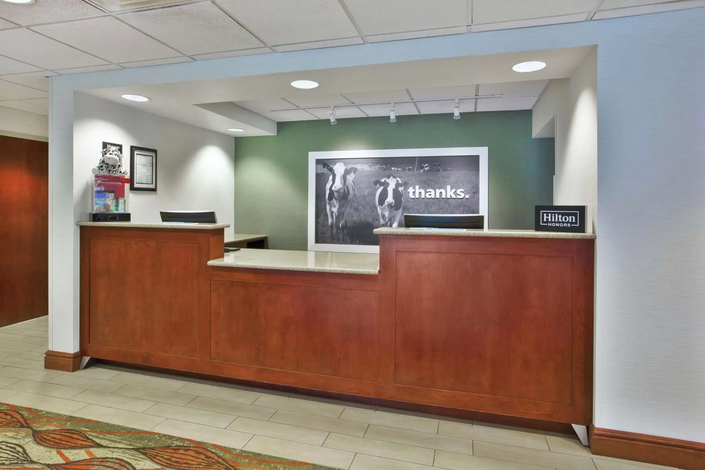 Lobby or reception, Lobby/Reception in Hampton Inn White River Junction