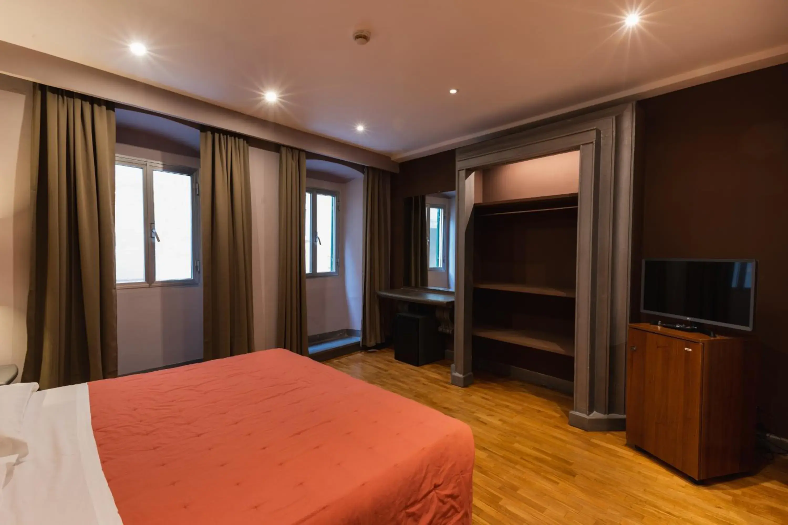 Bedroom, Bed in Hotel Unicorno