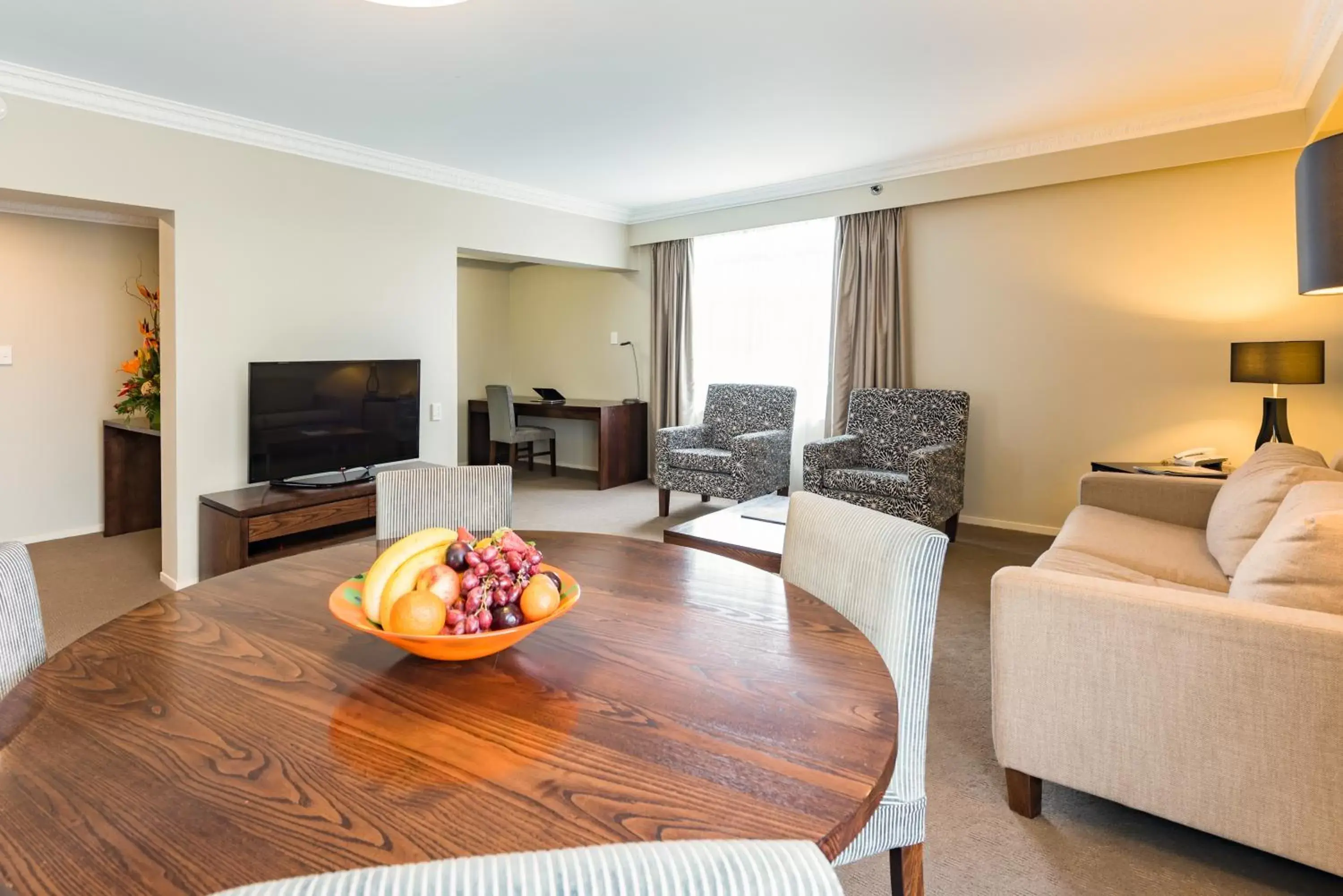 Living room, Dining Area in Distinction Hotel Rotorua