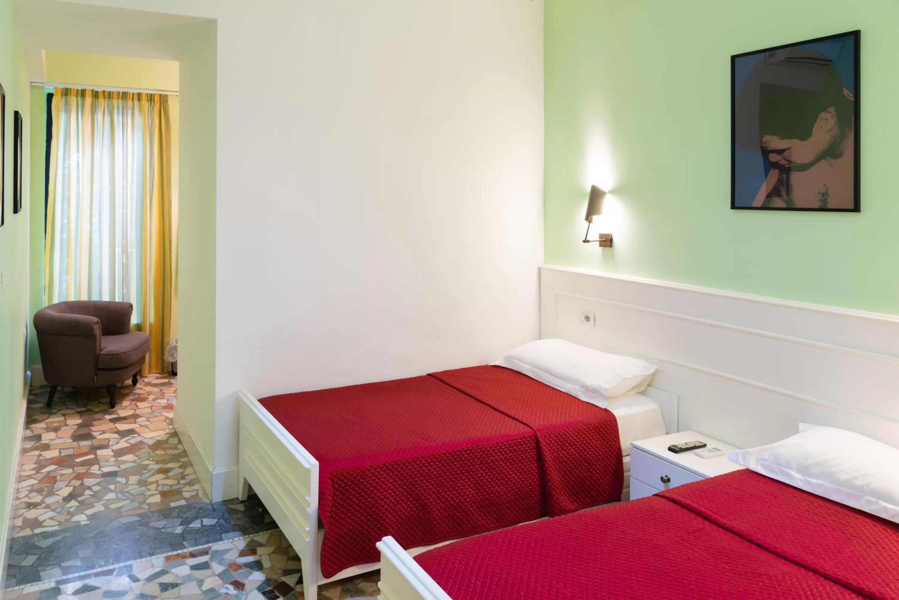 TV and multimedia, Bed in Artistic Tirana Blloku