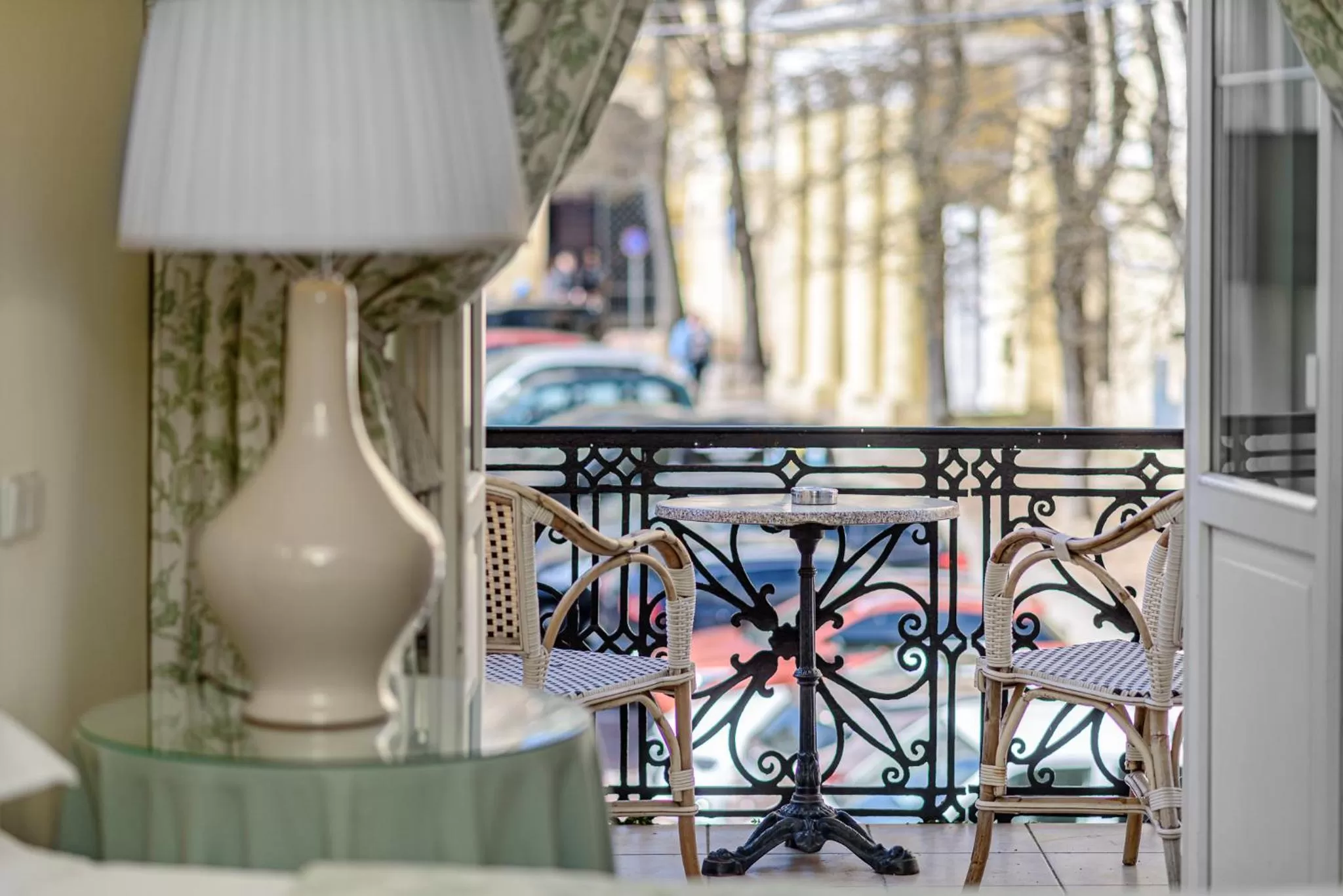 Balcony/Terrace in NARUTIS Hotel - Small Luxury Hotels of The World