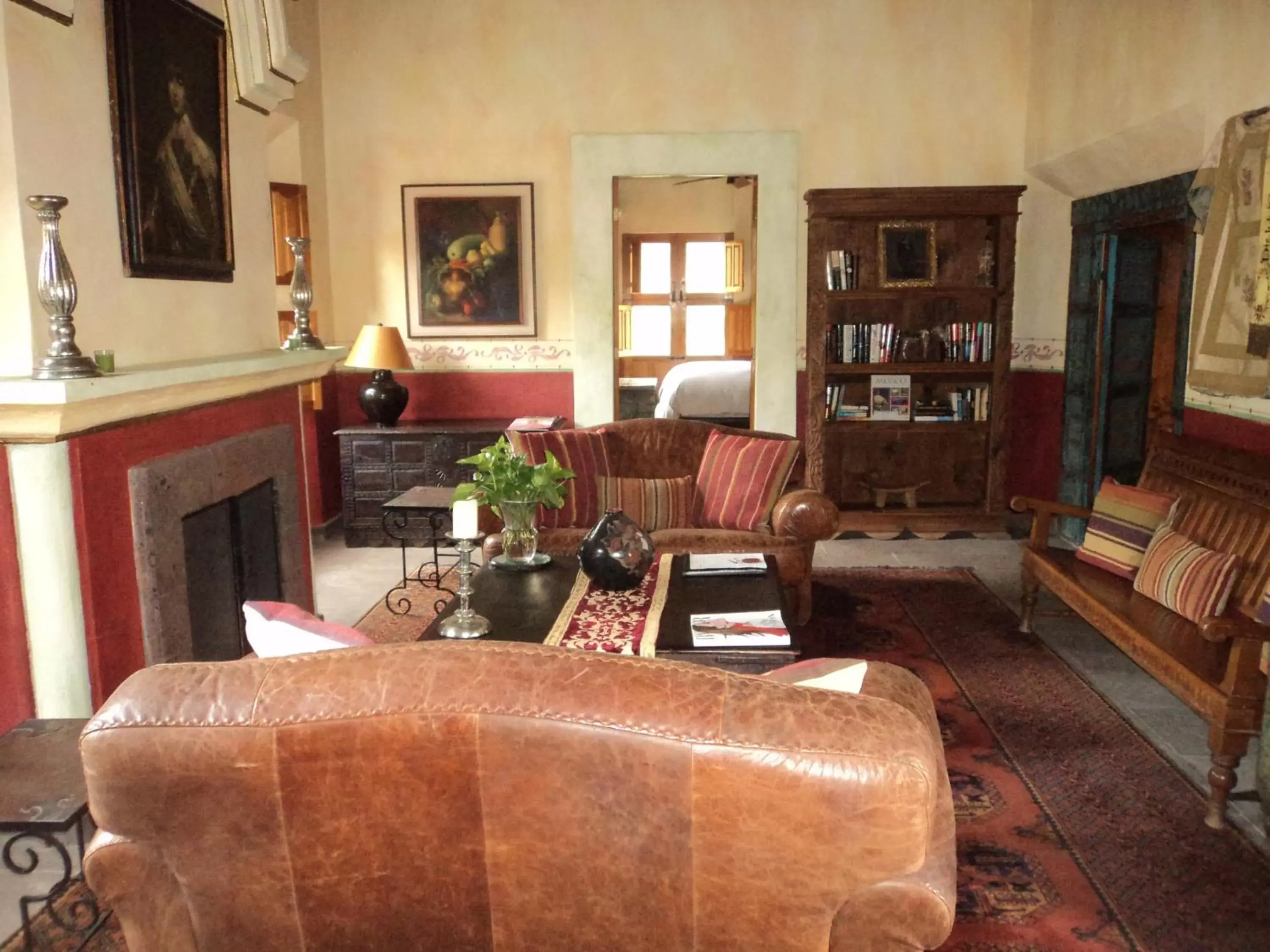 Decorative detail, Seating Area in Hacienda de los Santos