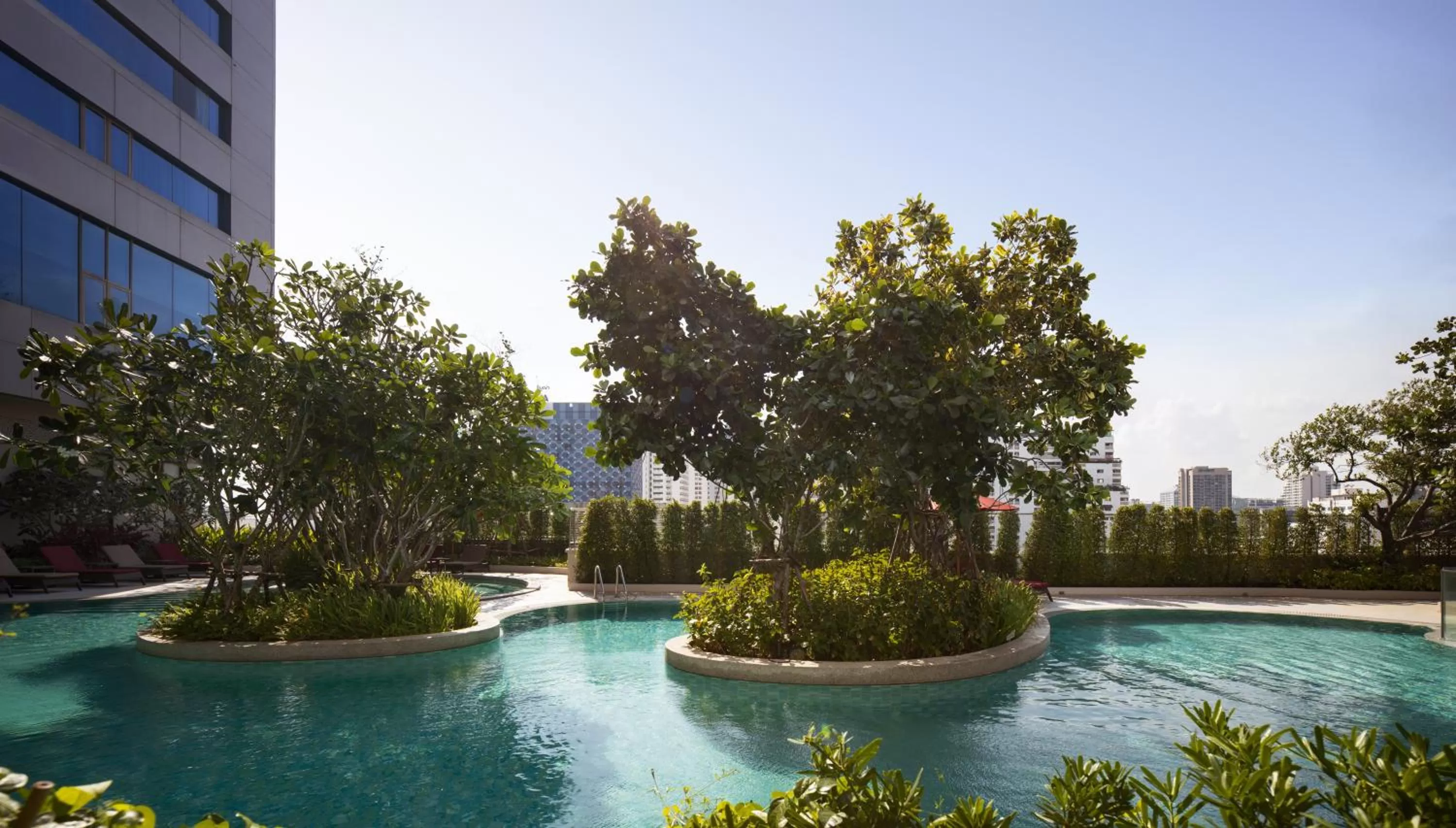 Swimming pool in Amari Bangkok