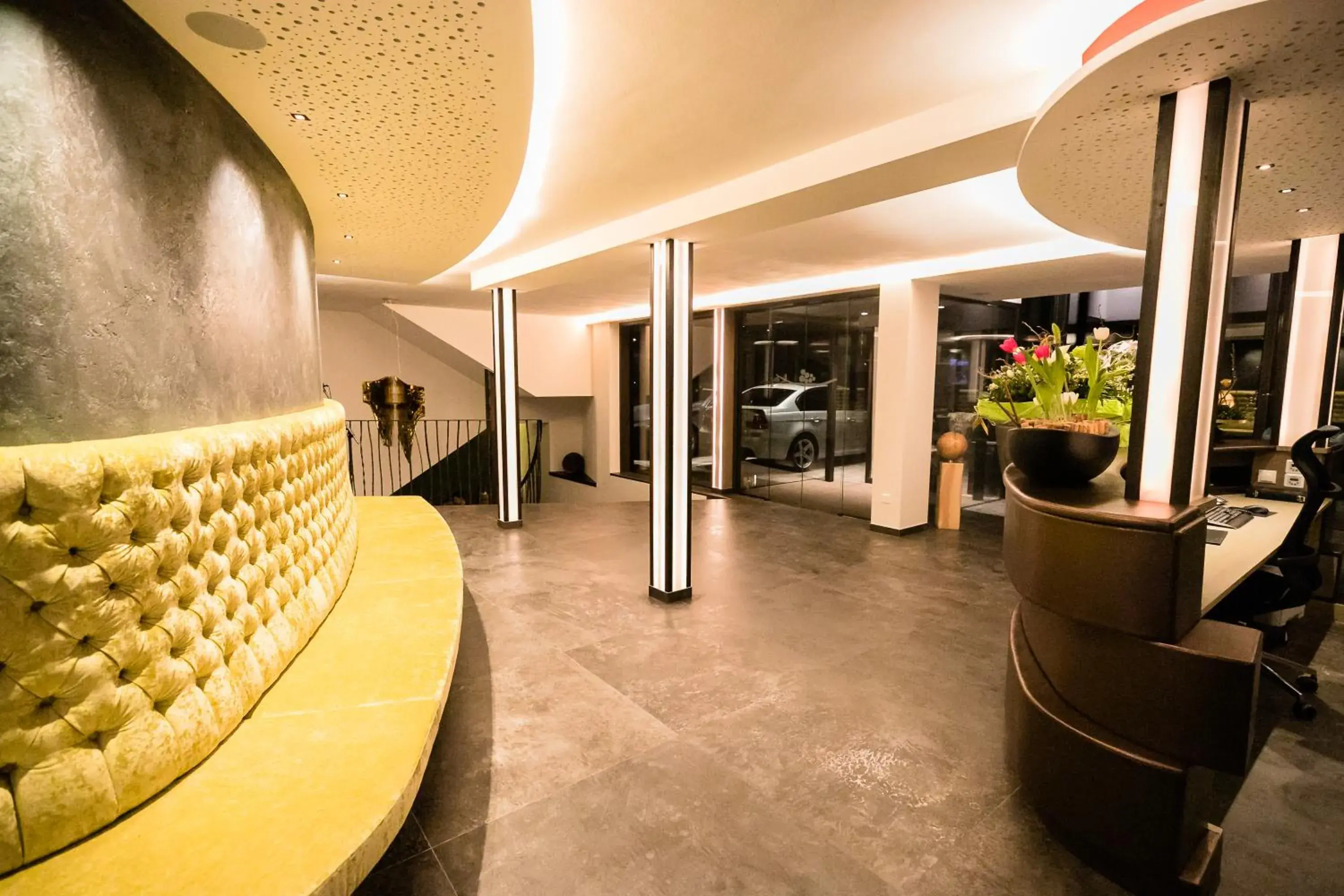 Lobby or reception in Hotel Der Weinmesser