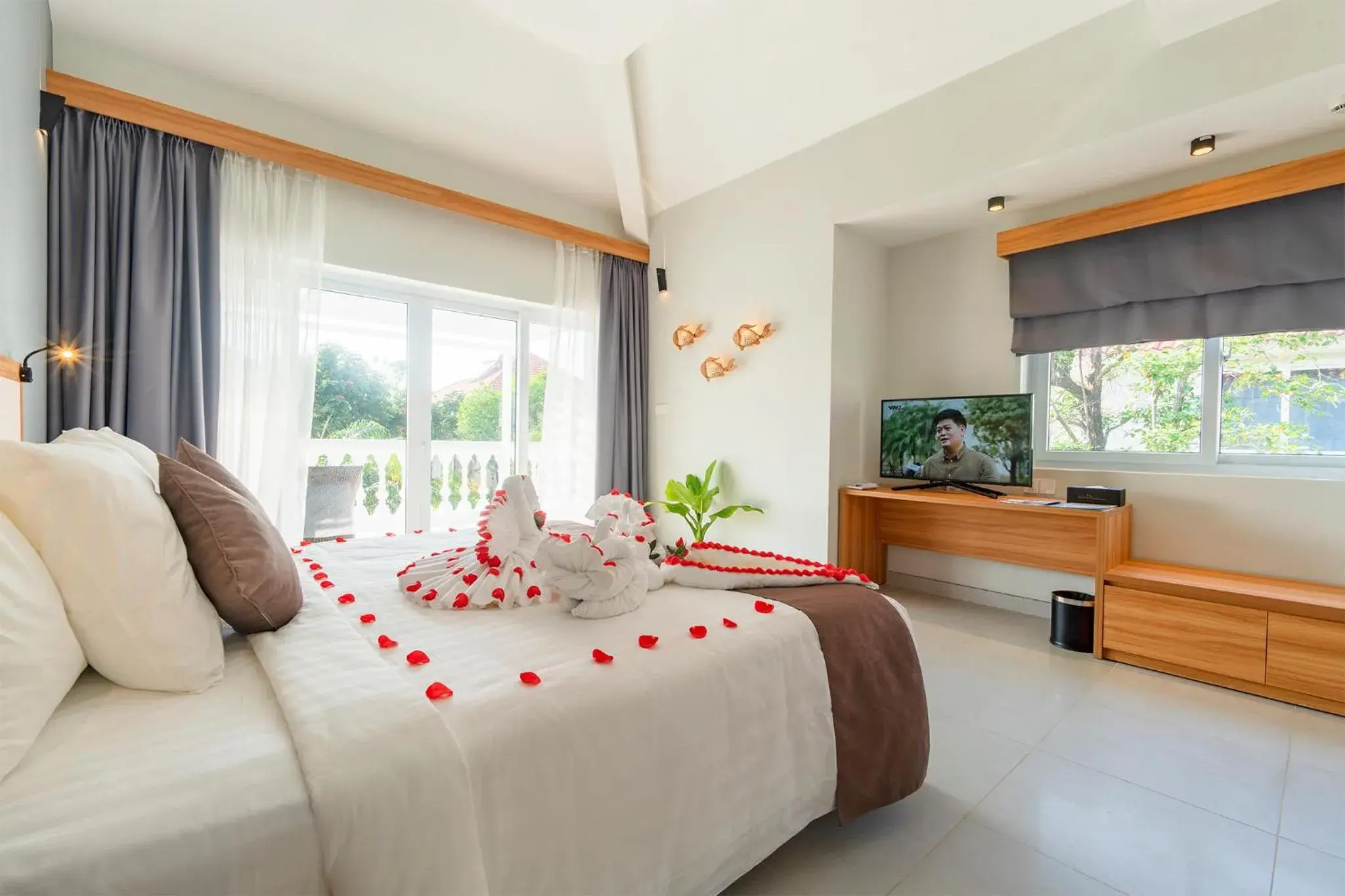 Bedroom in Mercury Phu Quoc Resort & Villas