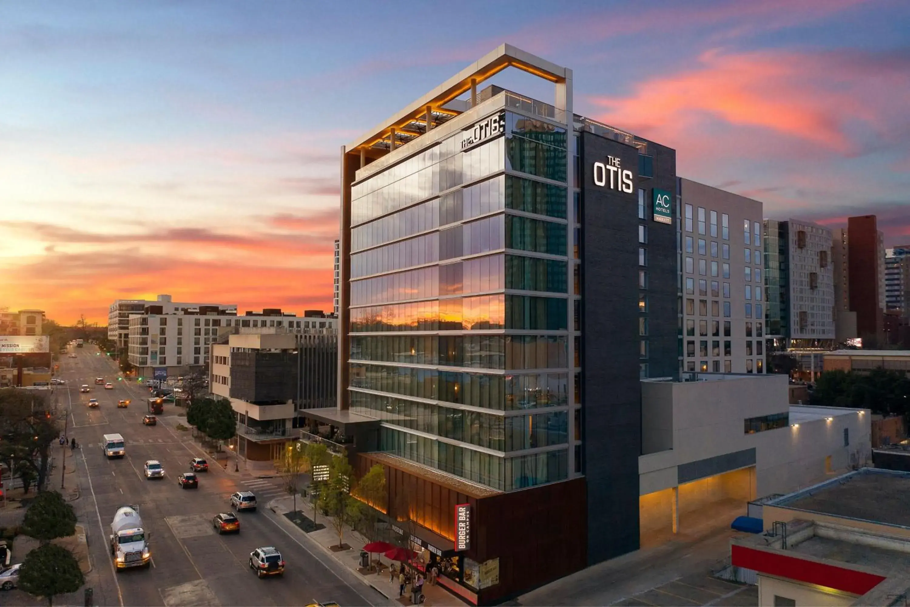 Property building, Sunrise/Sunset in The Otis Hotel Austin, Autograph Collection