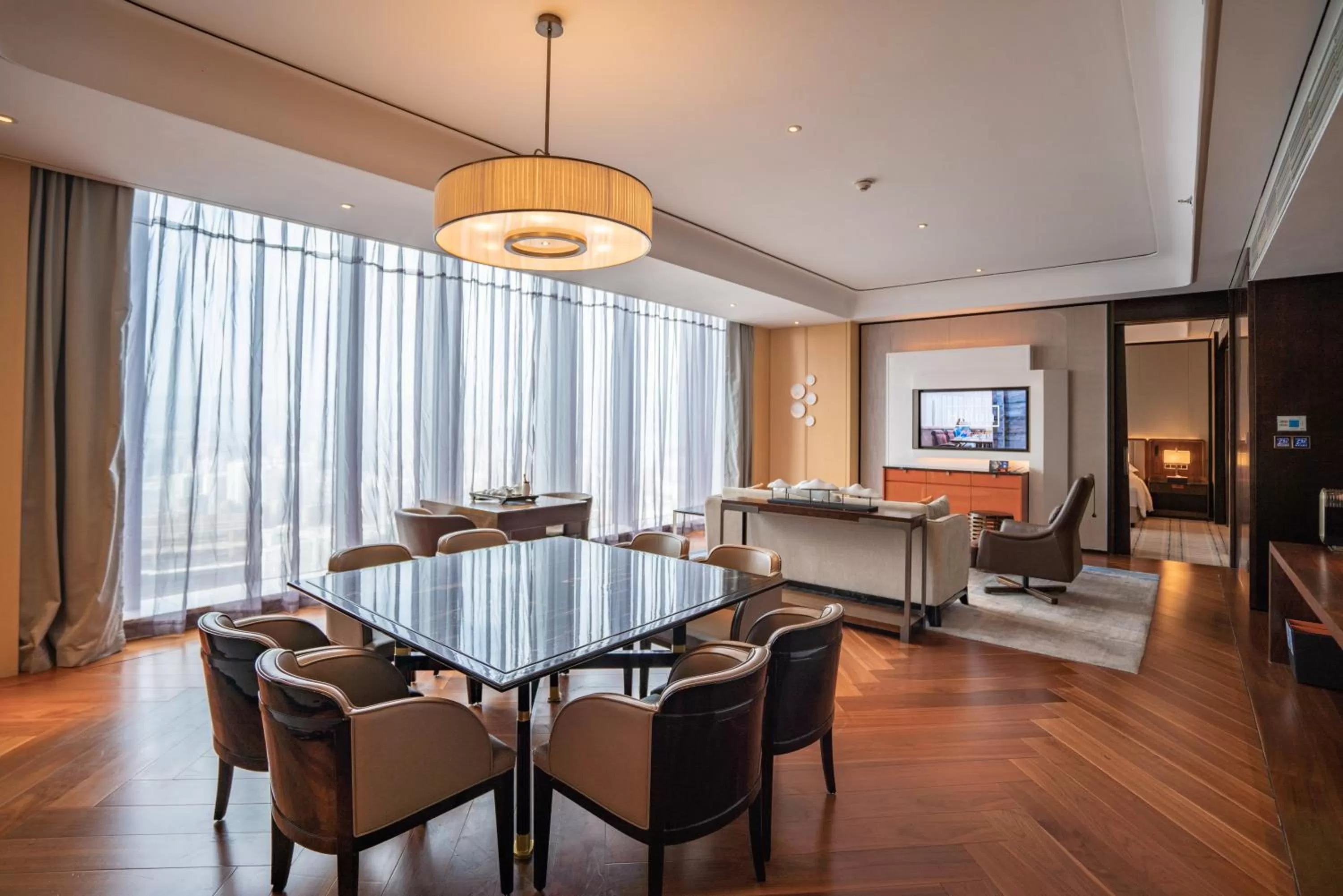 Living room in Hilton Fuzhou