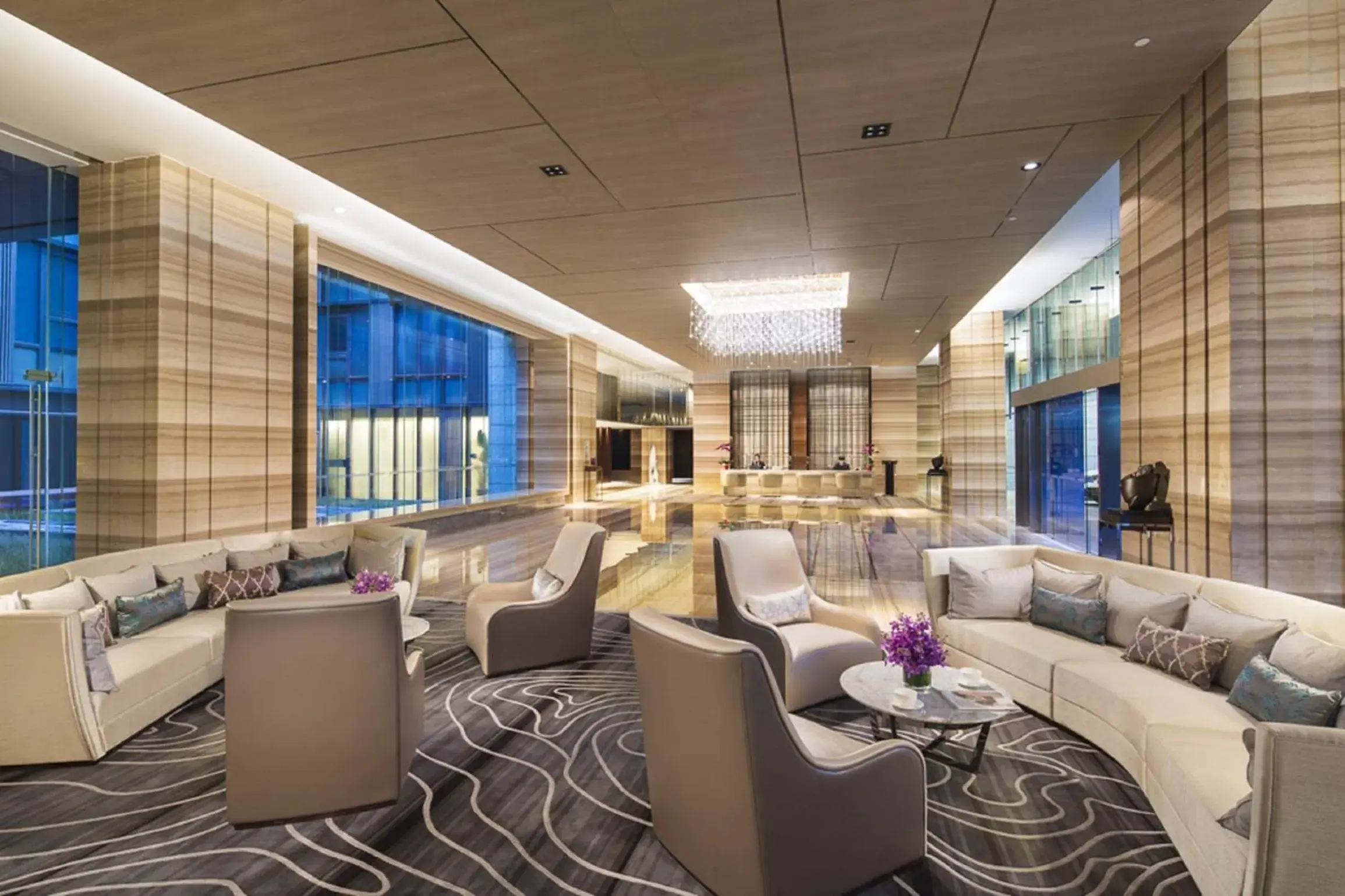 Lobby or reception, Restaurant/Places to Eat in Ascott Heng Shan Road
