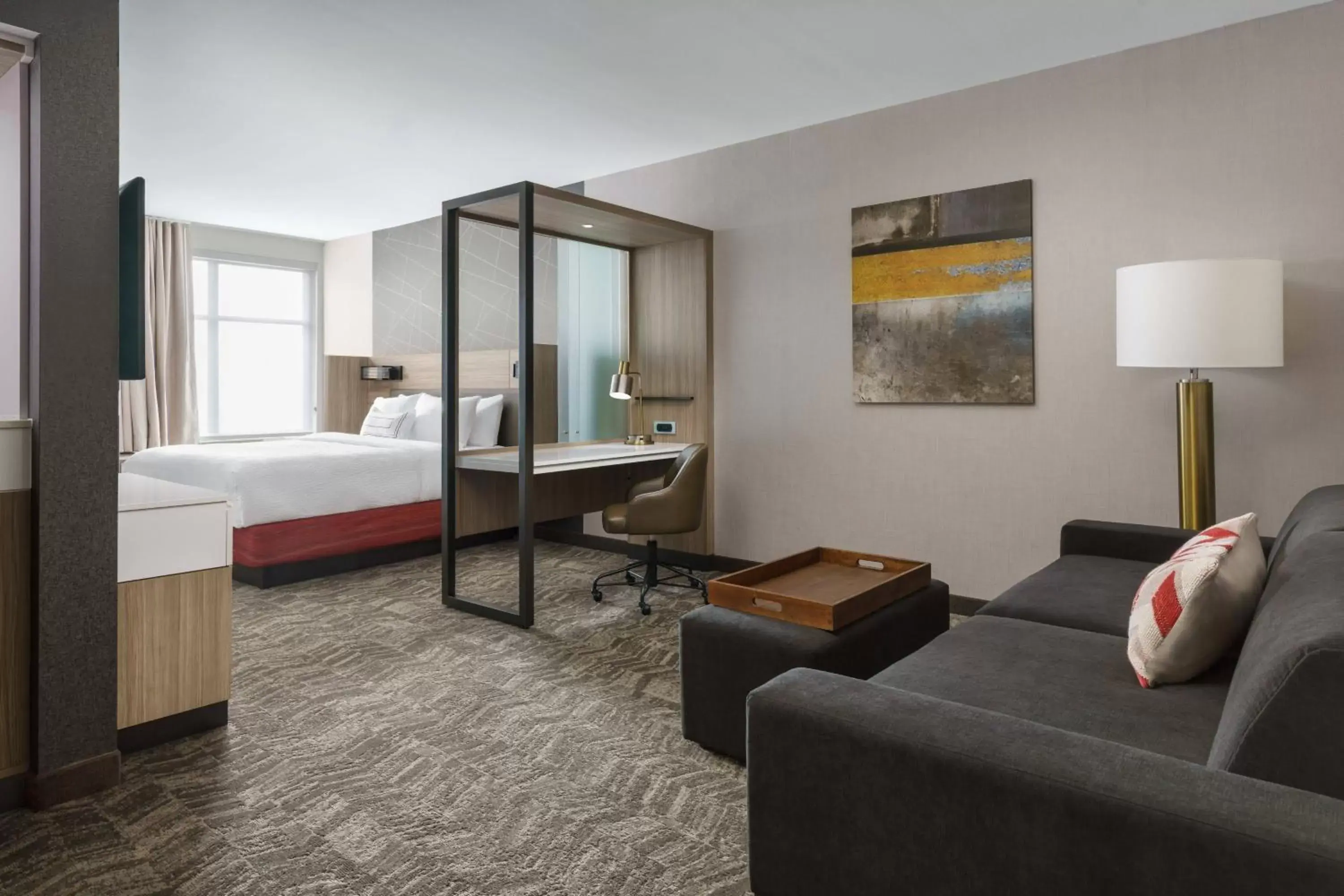 Bedroom in SpringHill Suites by Marriott Philadelphia West Chester/Exton
