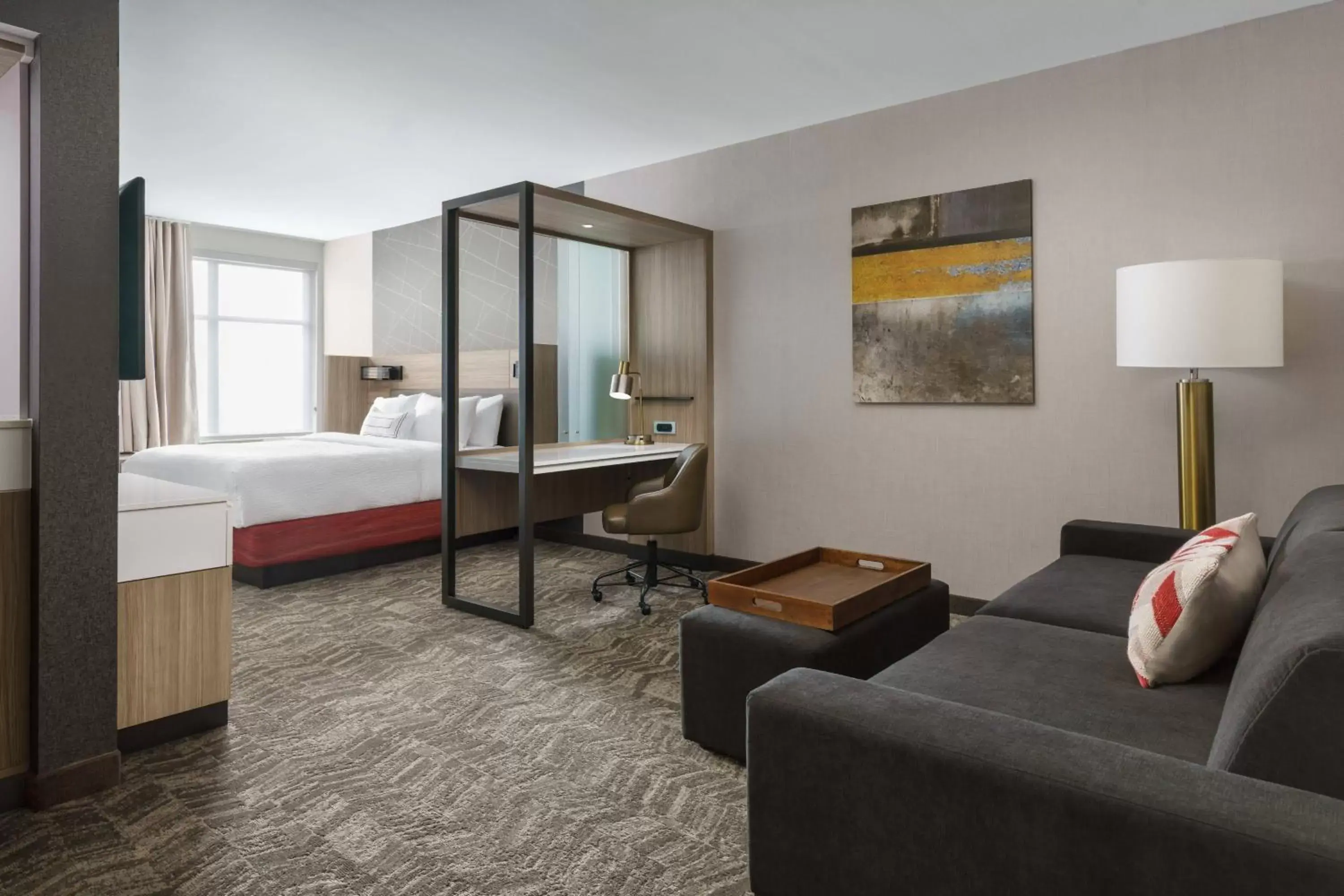 King Suite with Trundle Bed in SpringHill Suites by Marriott Philadelphia West Chester/Exton King Suite with Trundle Bed in SpringHill Suites by Marriott Philadelphia West Chester/Exton
