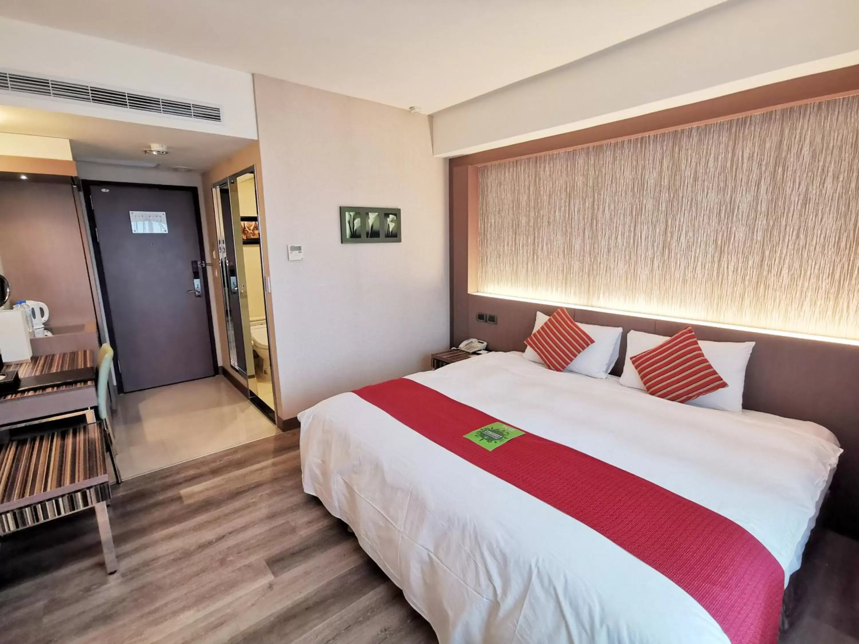 Bed in Lishiuan Hotel