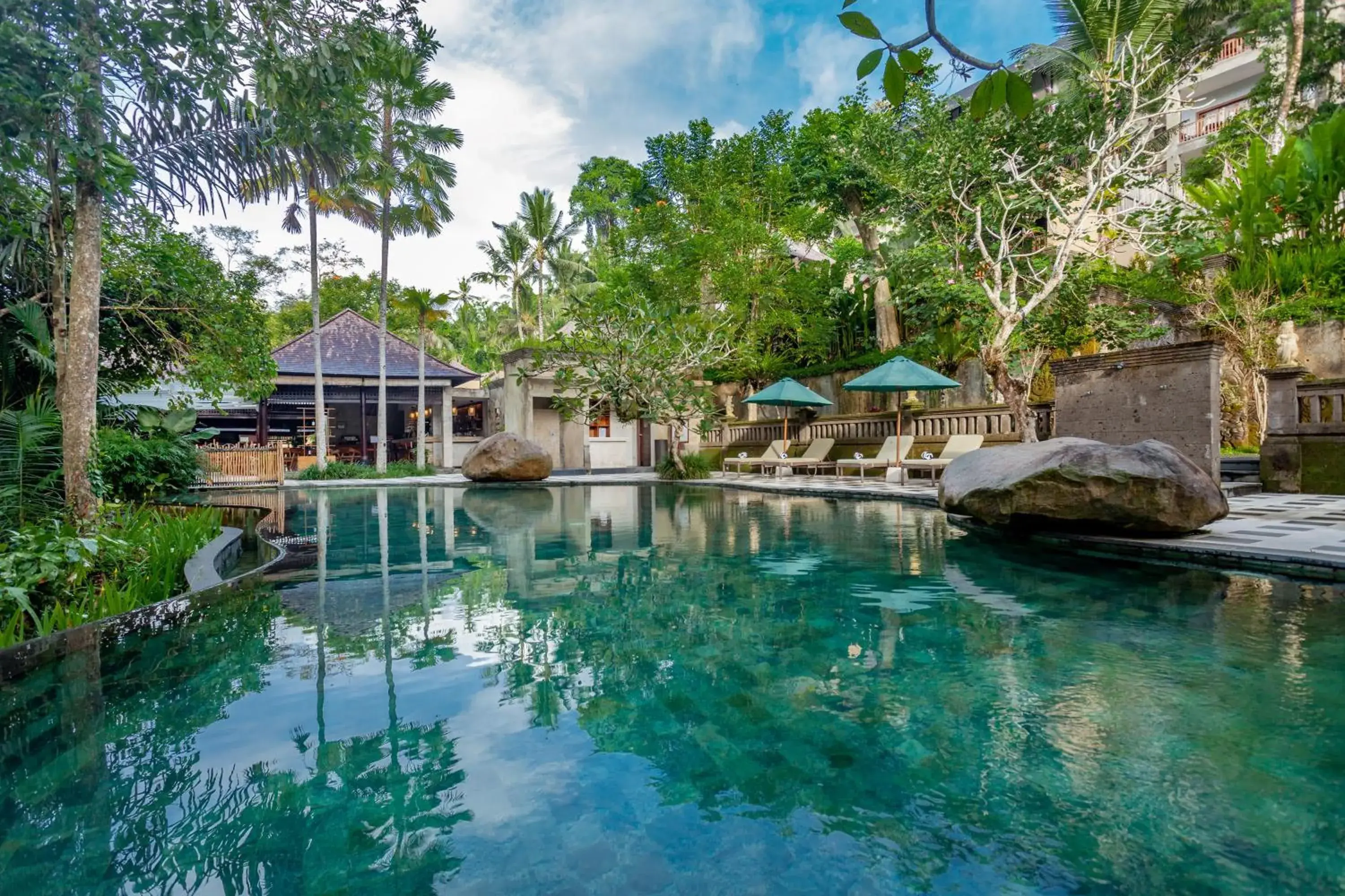 Swimming Pool in The Lokha Ubud Resort Villas and Spa