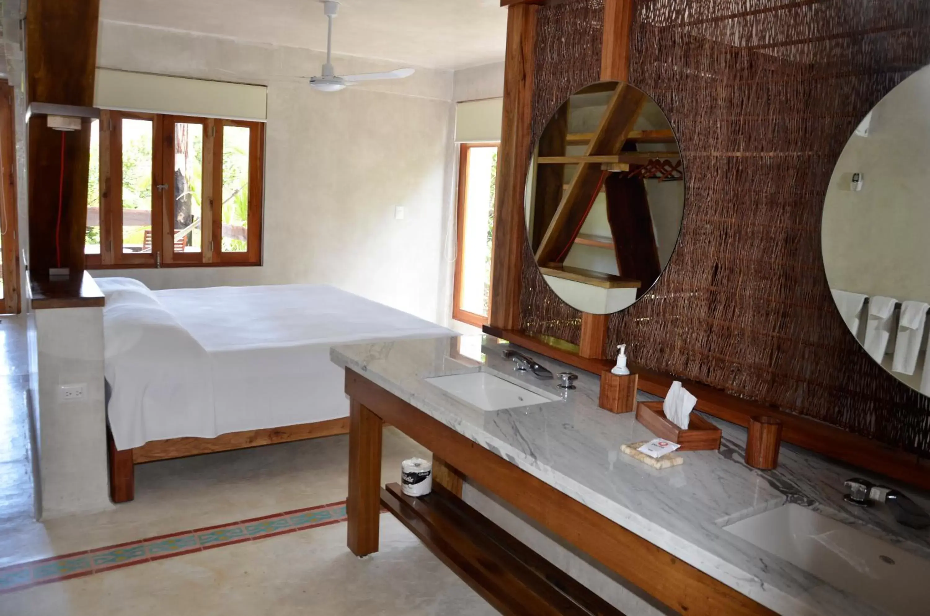 Bedroom, Bathroom in Hotel Poc Na Tulum