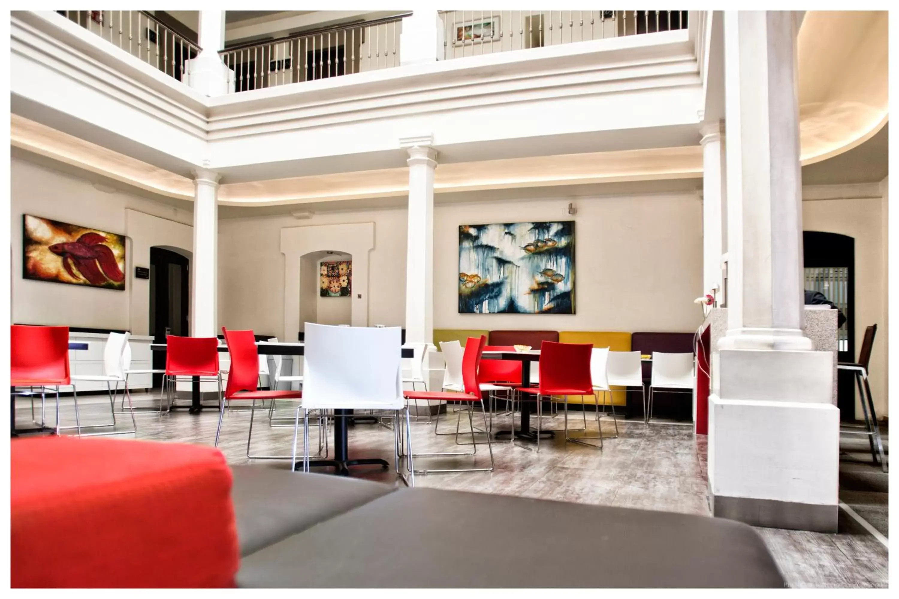 Lobby or reception, Lounge/Bar in Hotel Abu