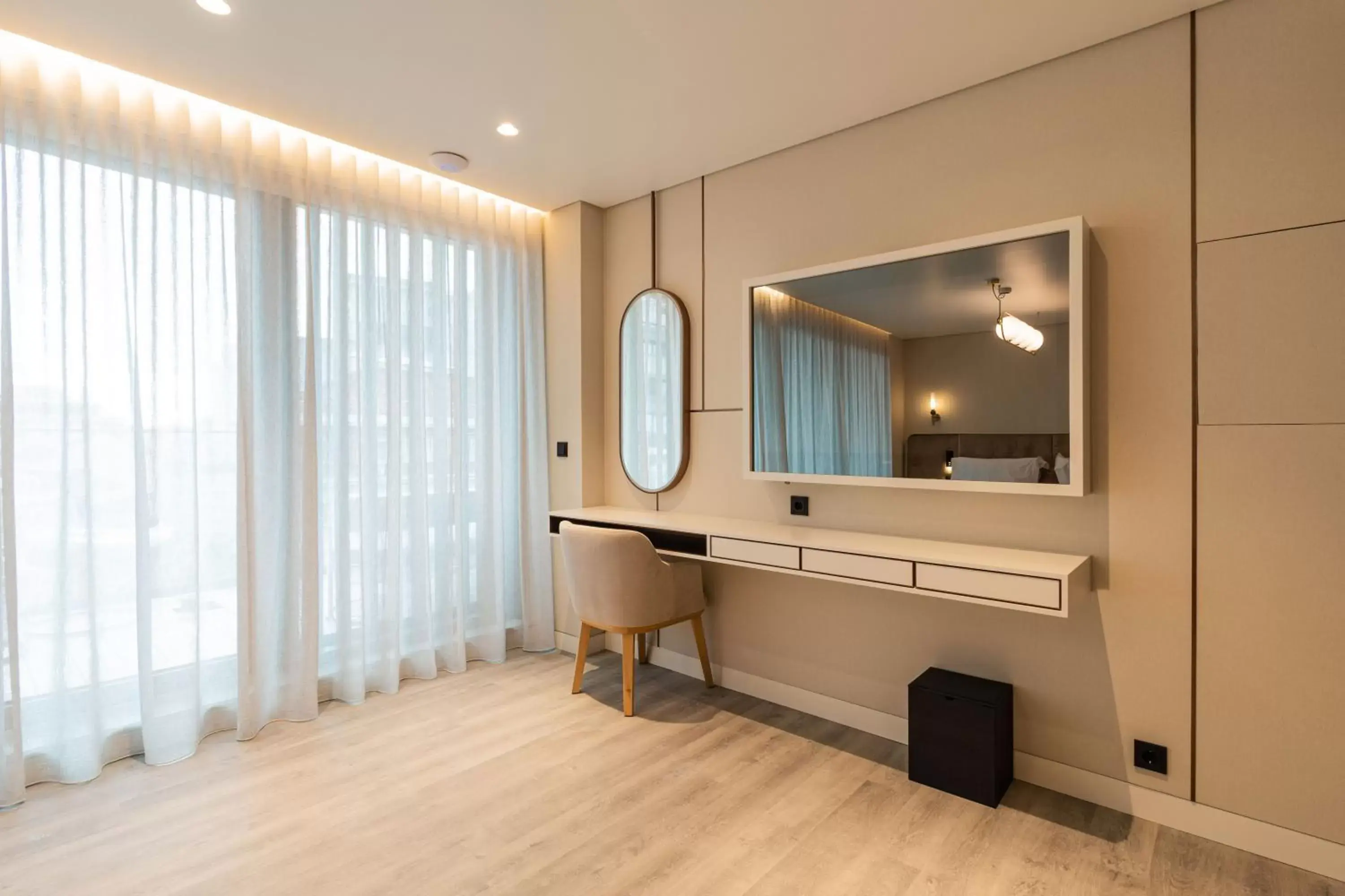 Bedroom, Bathroom in LUSTER Hotel