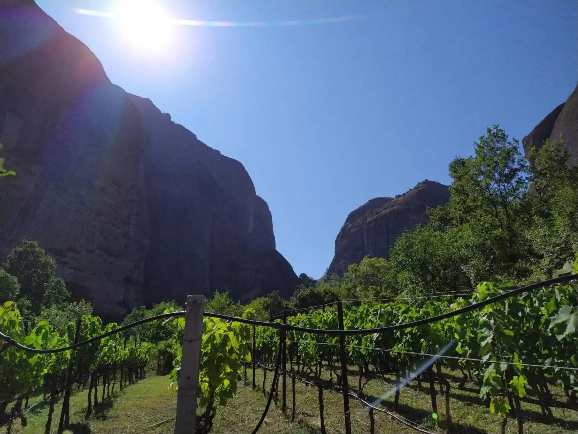 Natural landscape, Mountain View in Tsikeli Boutique Hotel Meteora - Adults Friendly
