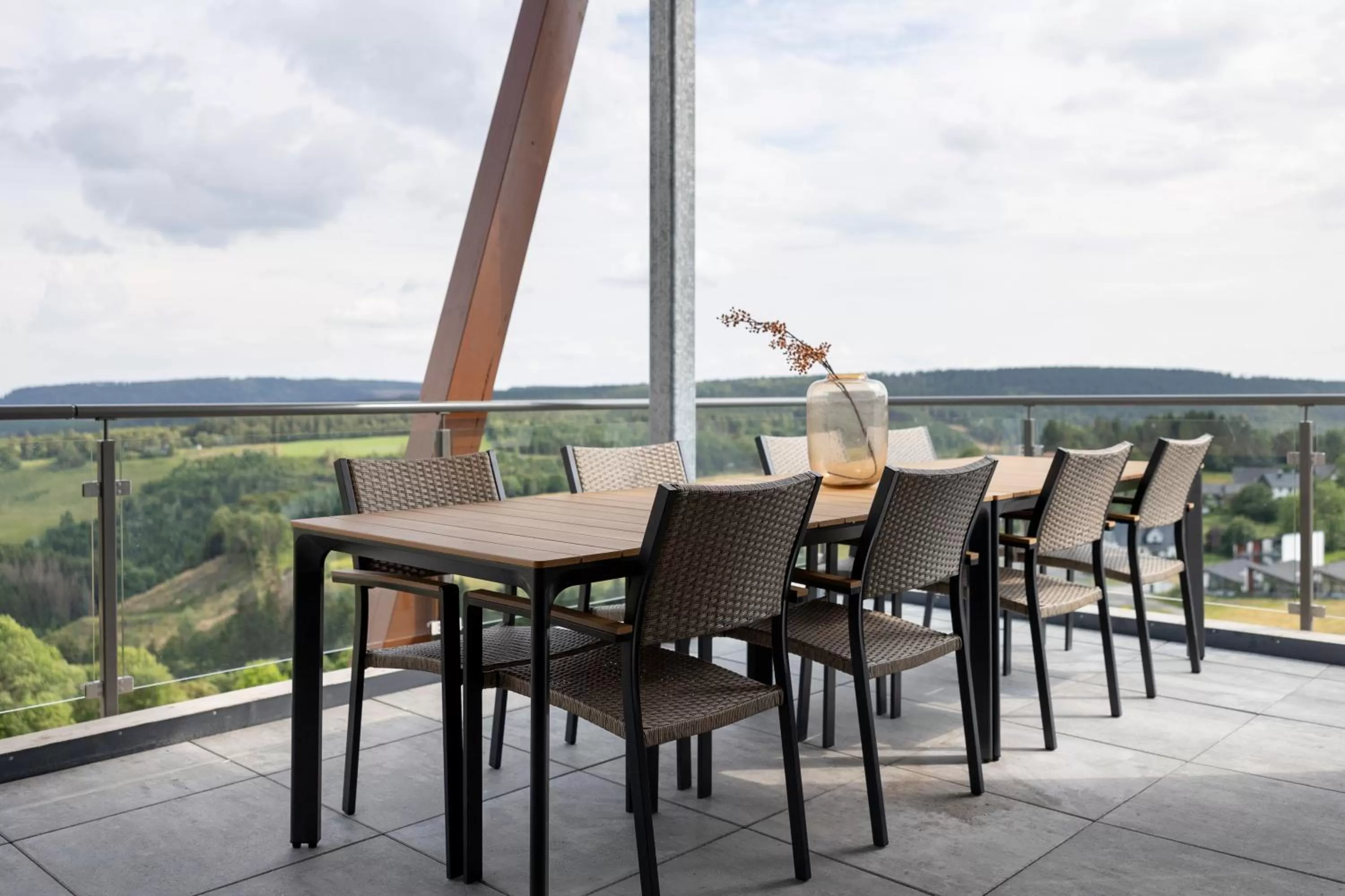 Natural landscape in Weitblick Winterberg