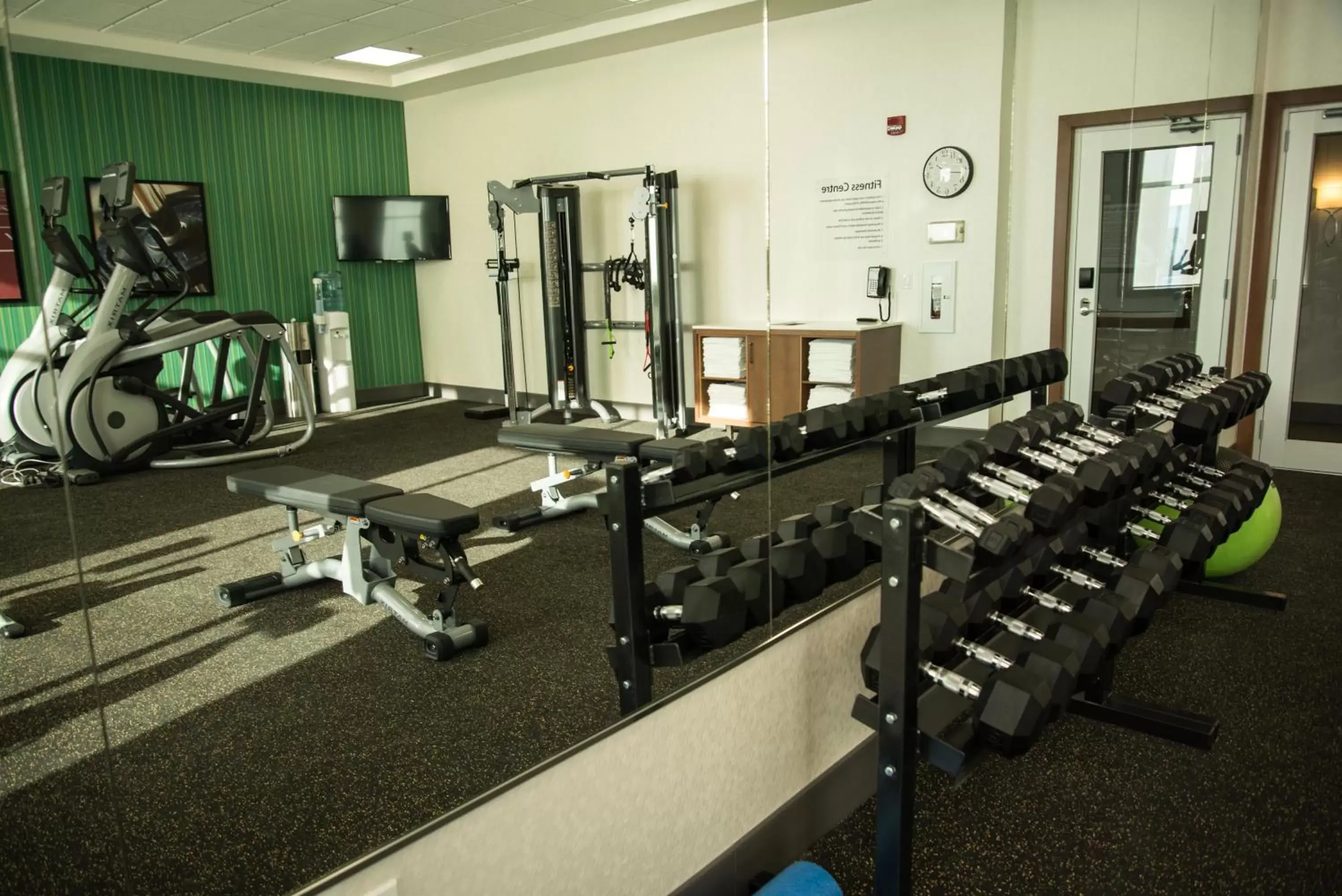 Fitness centre/facilities in Holiday Inn Express & Suites - West Edmonton-Mall Area by IHG Fitness centre/facilities in Holiday Inn Express & Suites - West Edmonton-Mall Area by IHG
