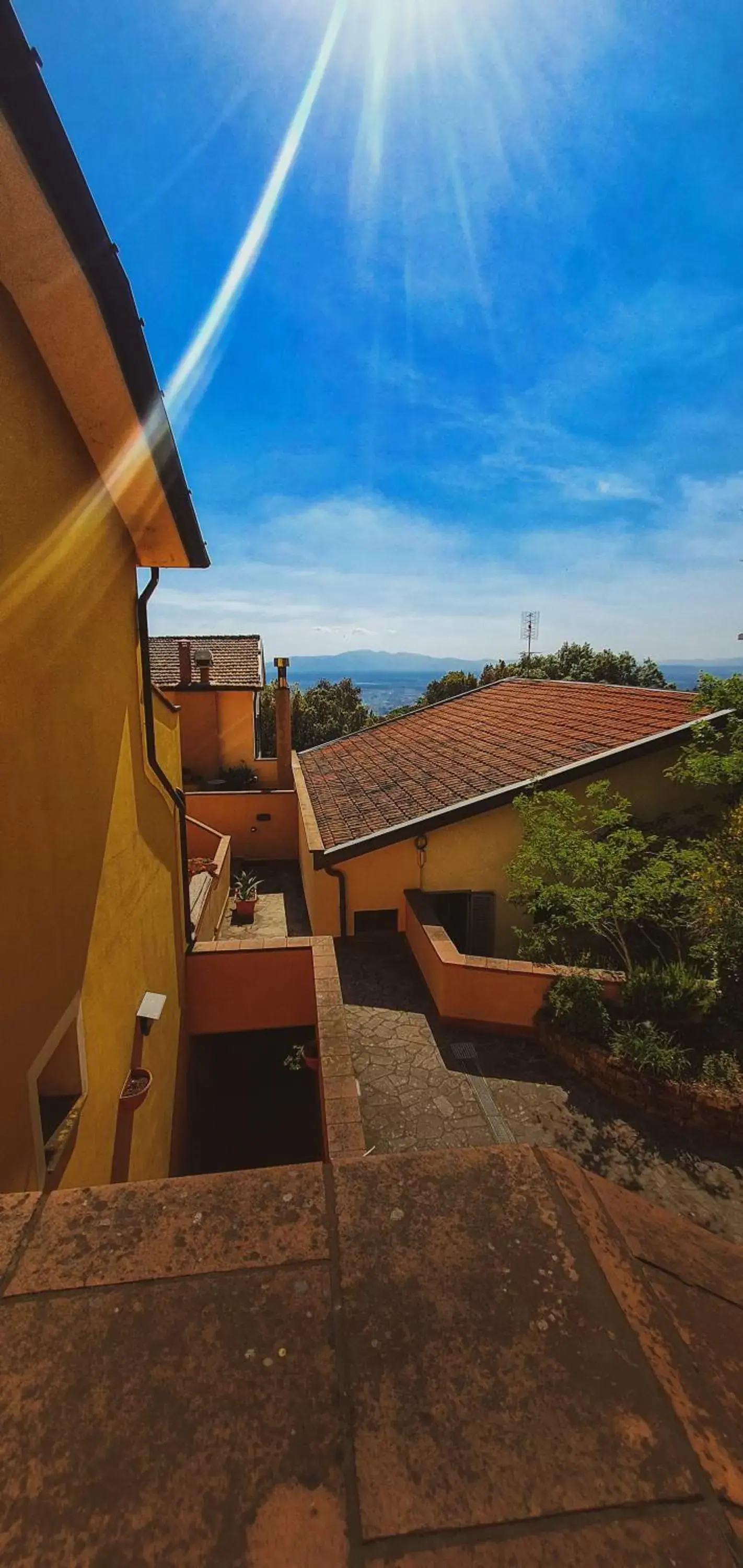 Balcony/Terrace in Bellavista Hotel & Osteria