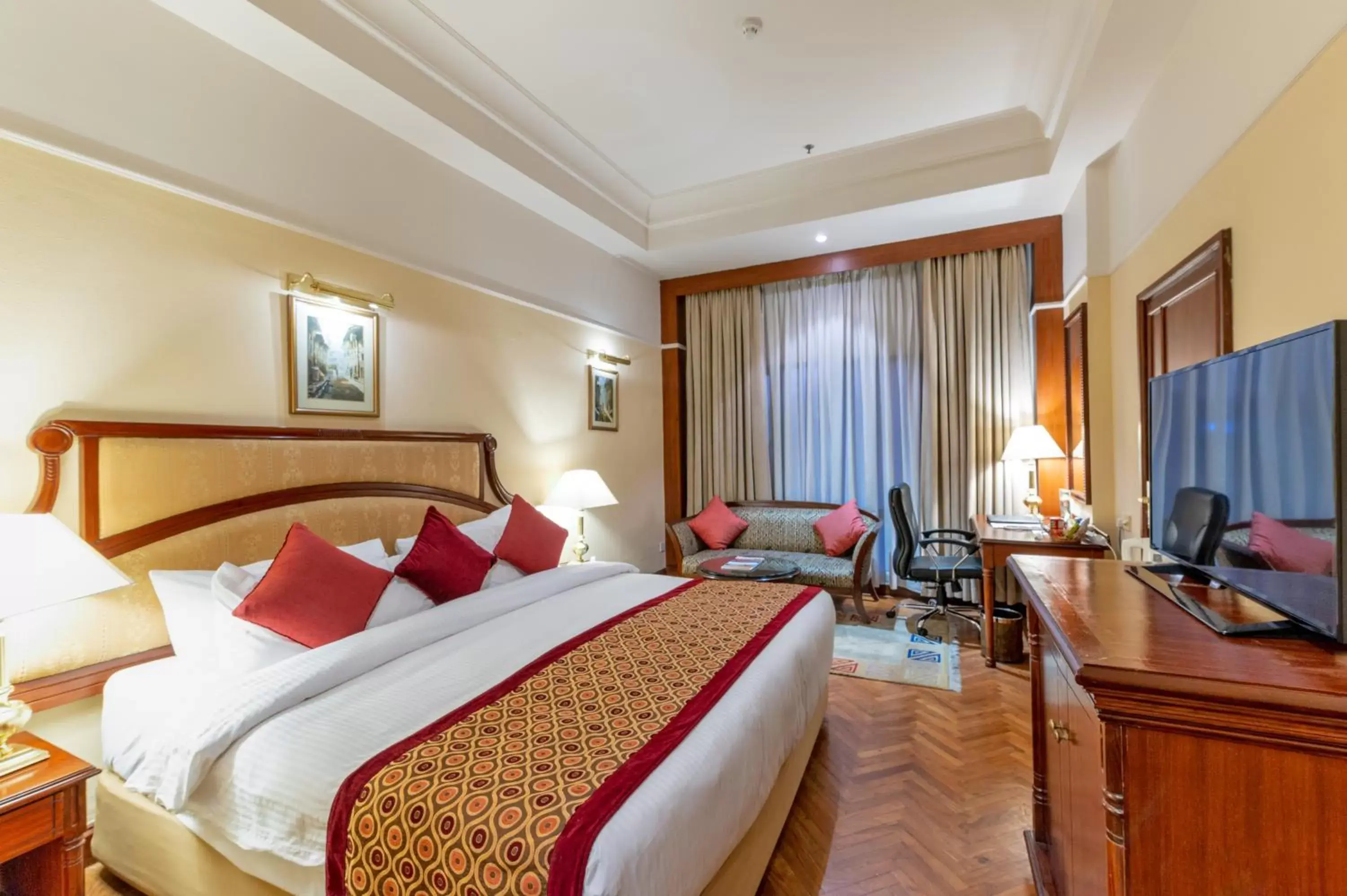 Bedroom, Bed in Radisson Hotel Kathmandu