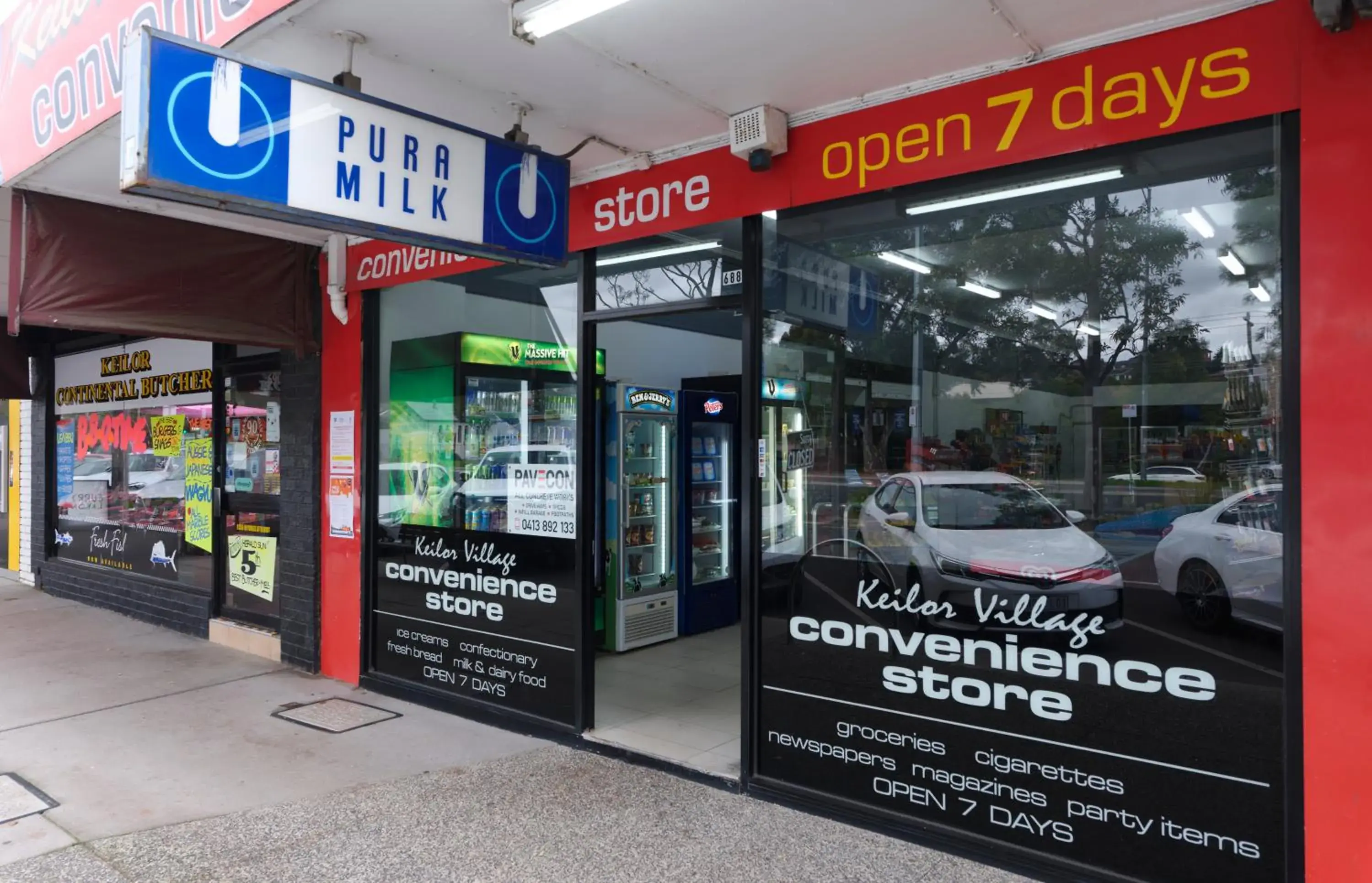 Shopping Area in Keilor Motor Inn