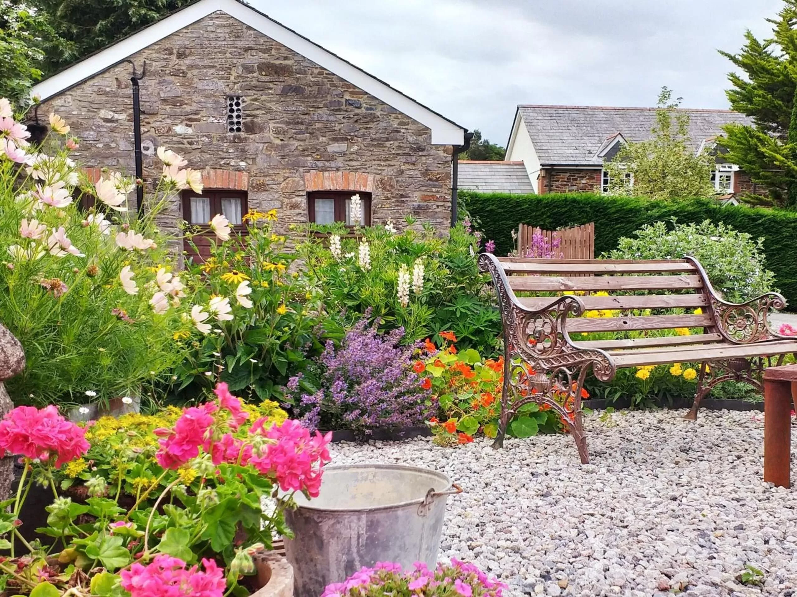 Garden in Lobhill Farmhouse Bed and Breakfast and Self Catering Accommodation