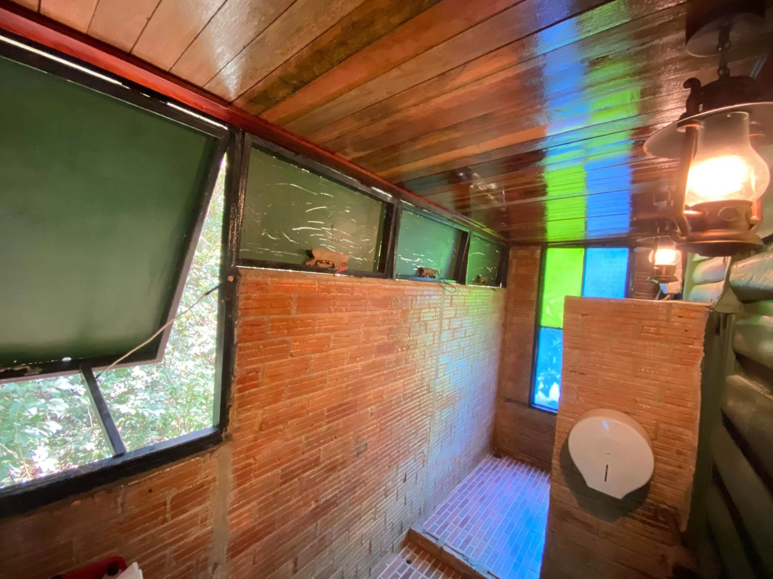 Shower in Khao Sok Tree House Resort