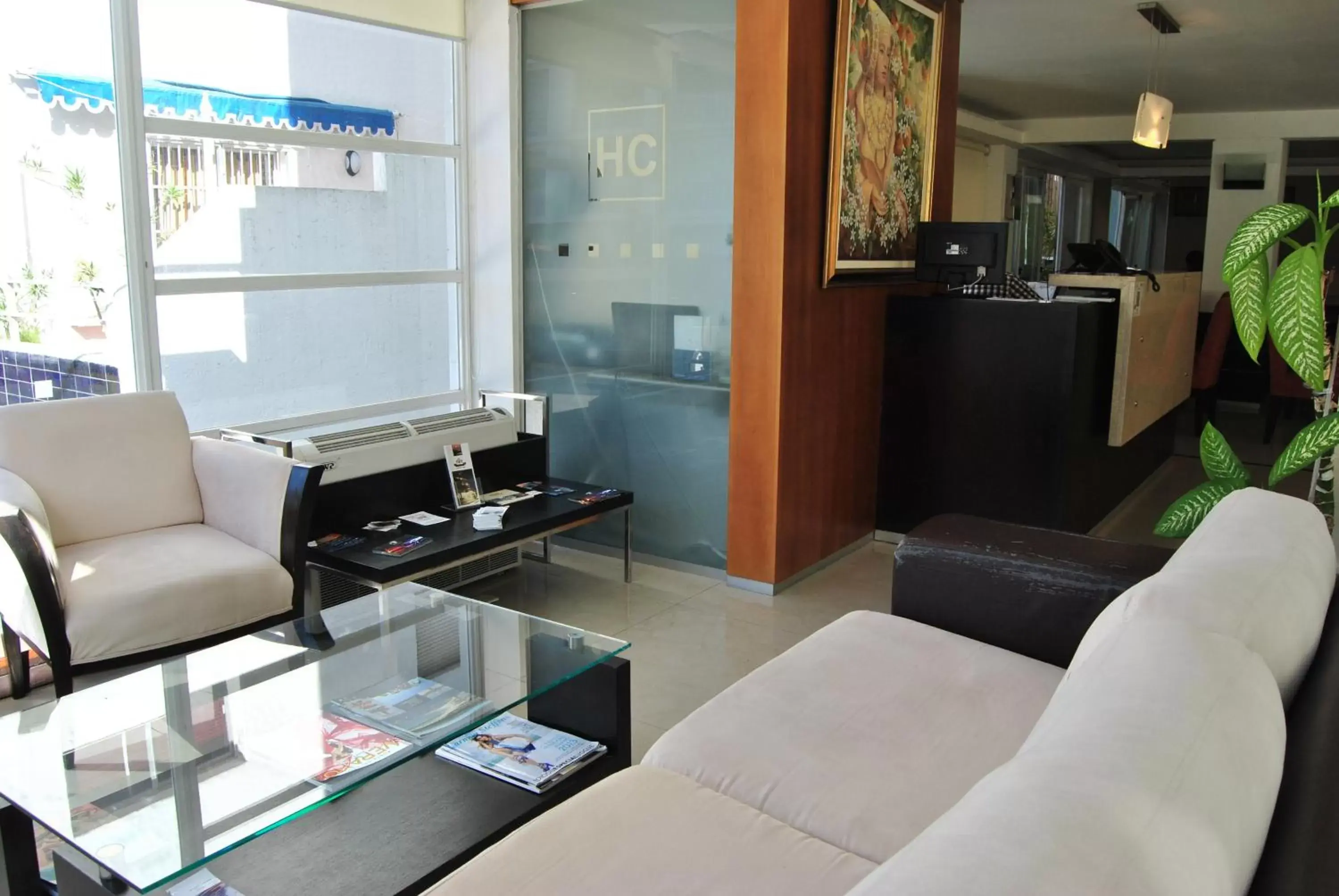 Lobby or reception in Hotel Castilla Lobby or reception in Hotel Castilla