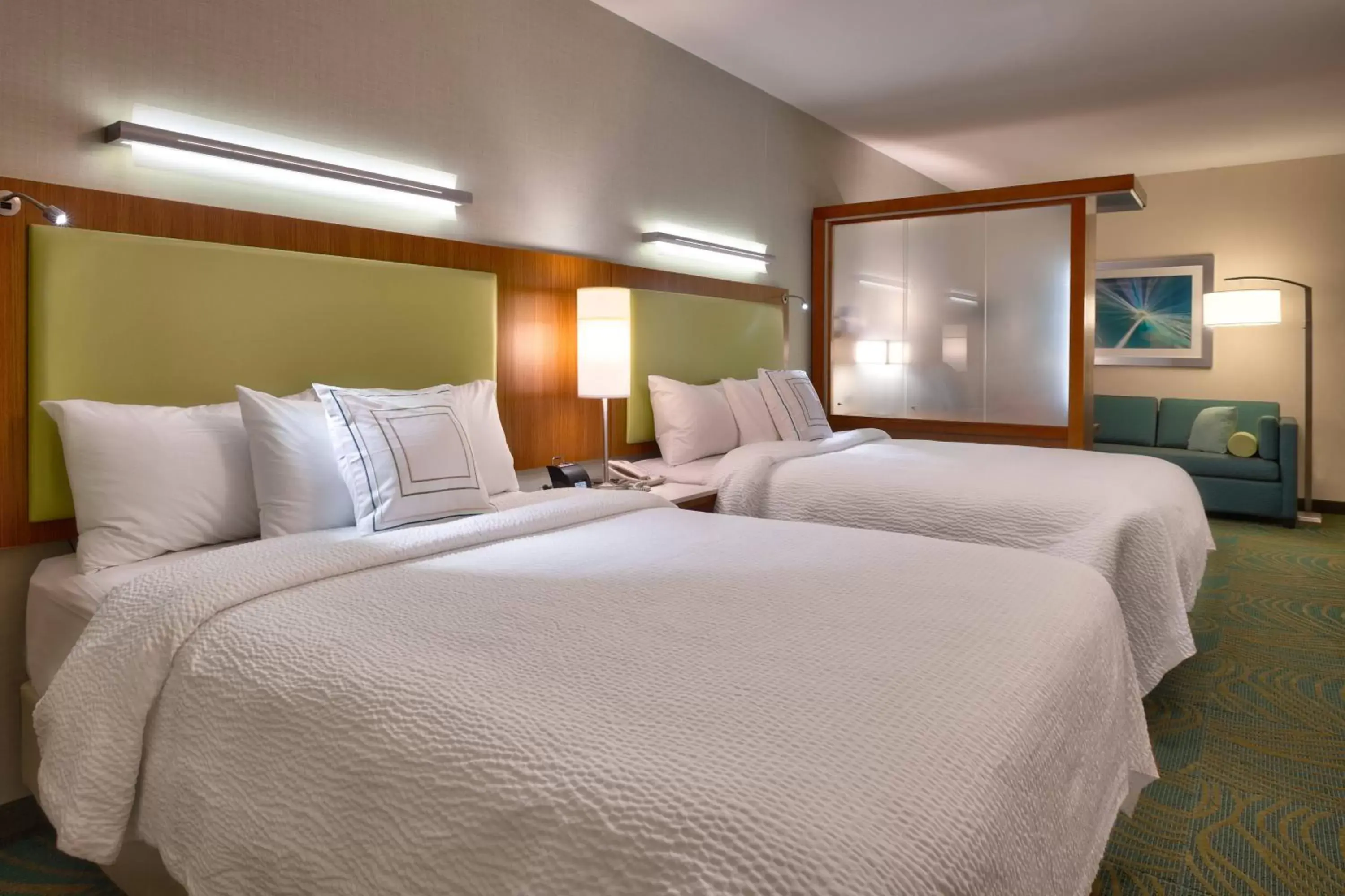 Photo of the whole room, Bed in SpringHill Suites Coeur d'Alene