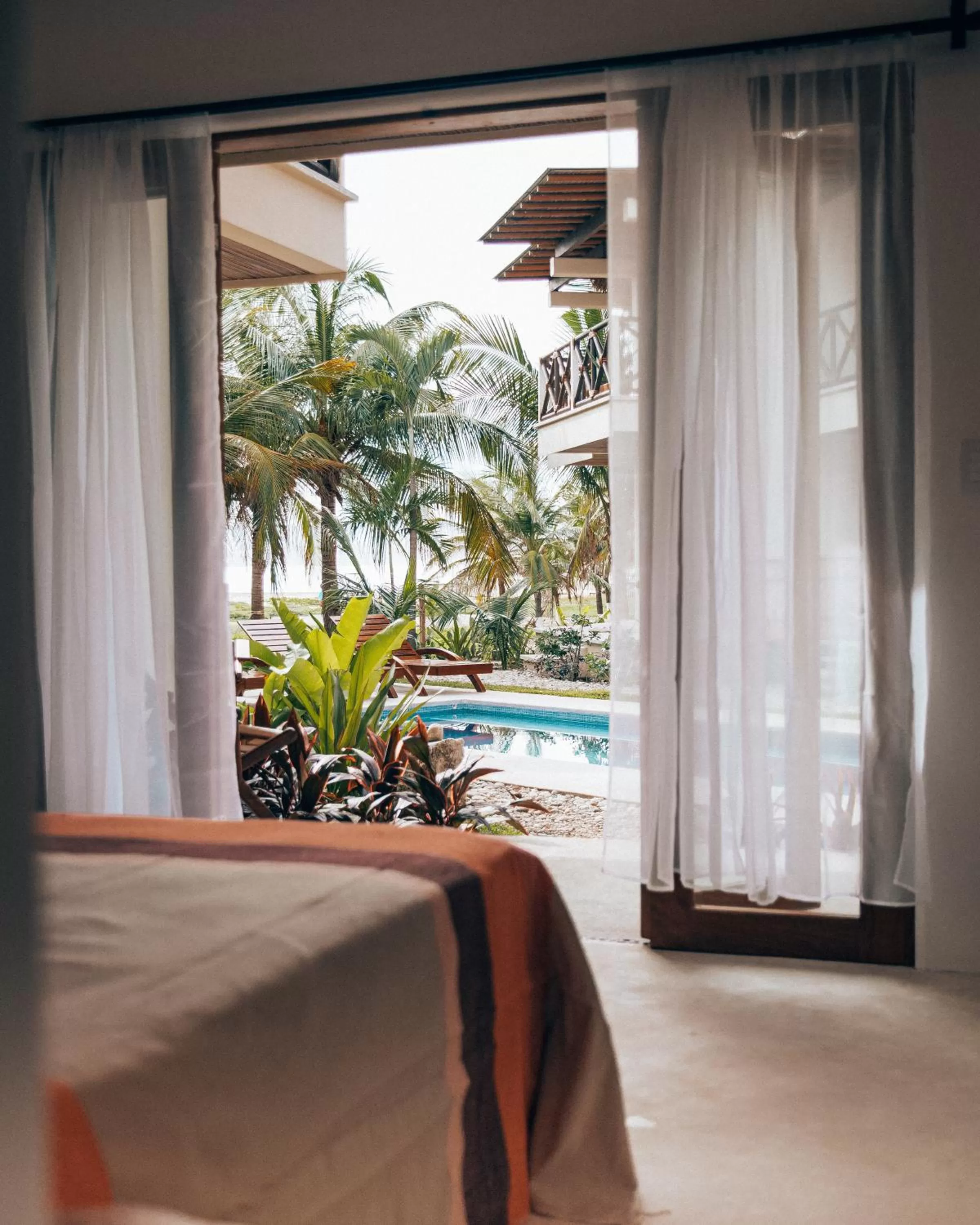 Swimming pool in Casa Kuaa