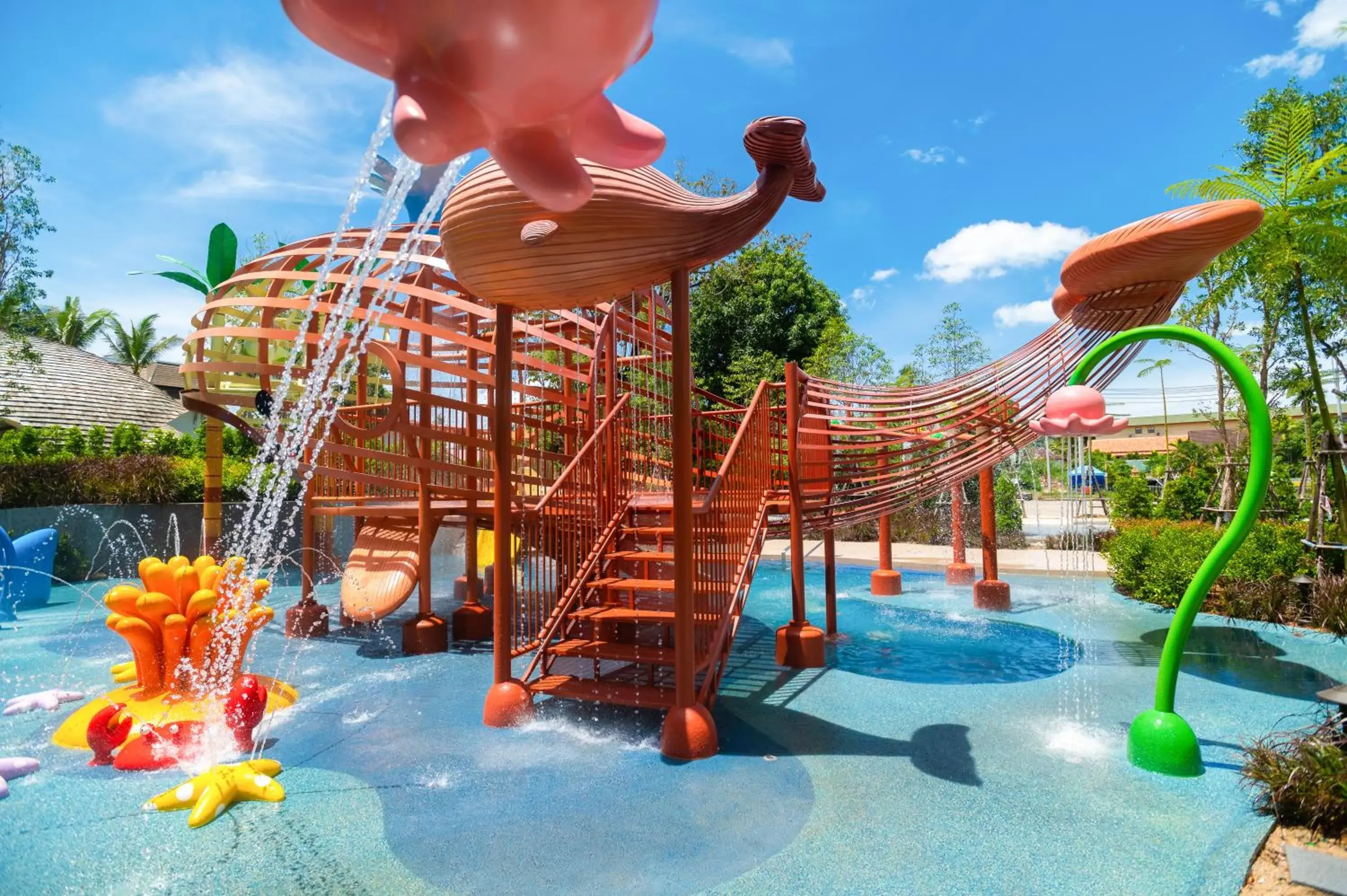 Children play ground, Water Park in Holiday Inn Resort Samui Bophut Beach, an IHG Hotel