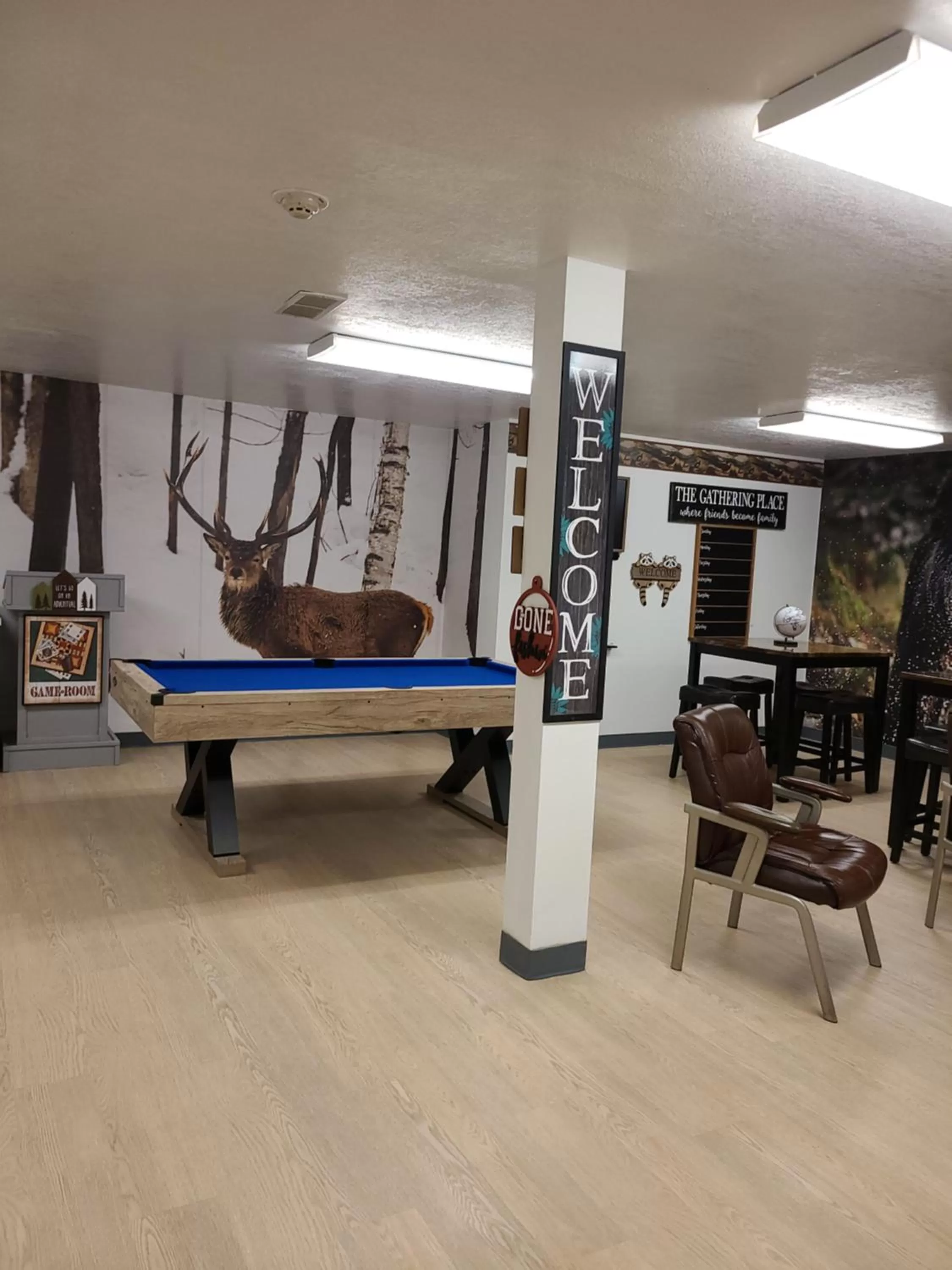 Game Room in Jefferson Inn