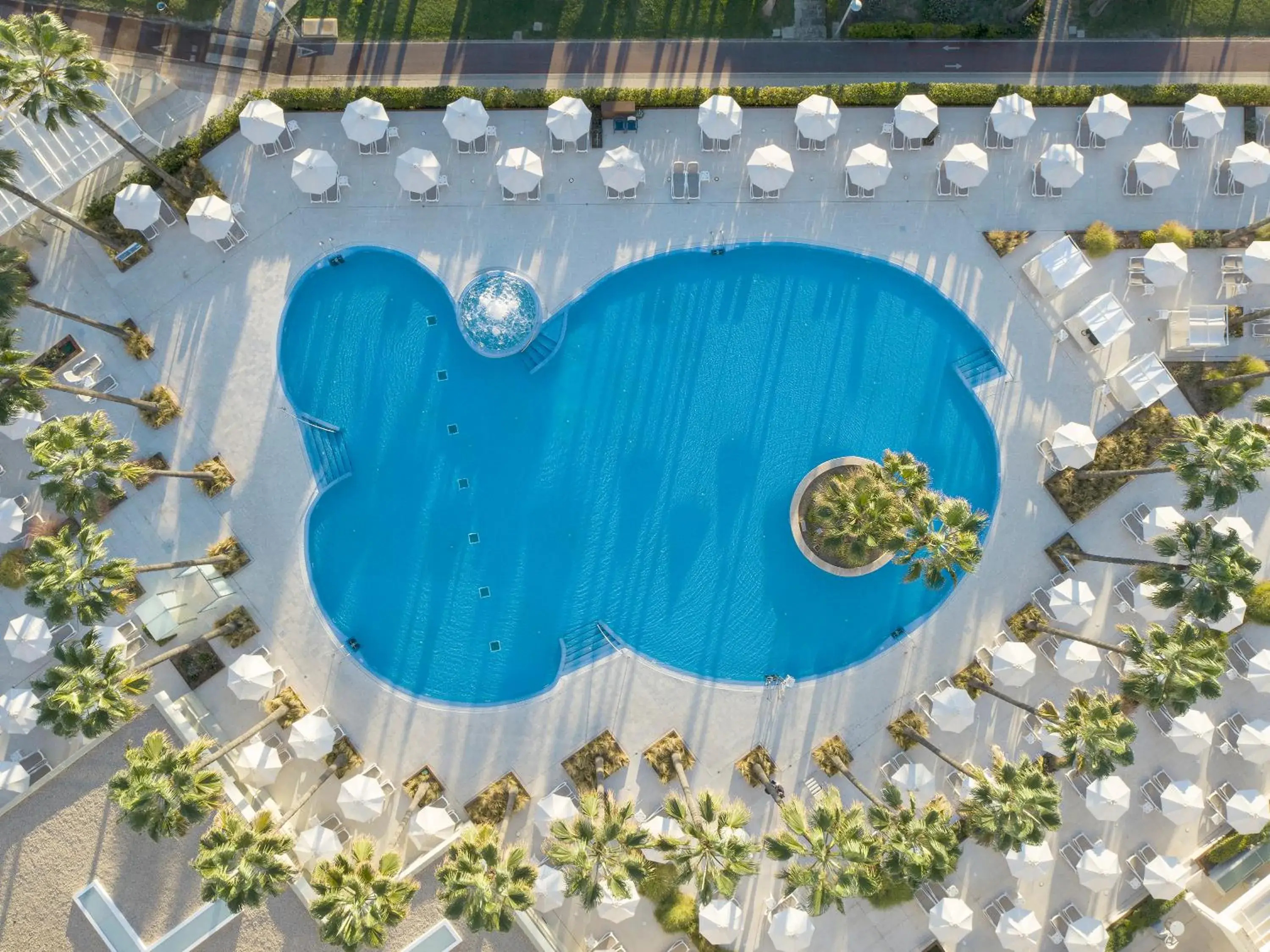 Bird's eye view in Hipotels Mediterraneo Hotel - Adults Only Bird's eye view in Hipotels Mediterraneo Hotel - Adults Only