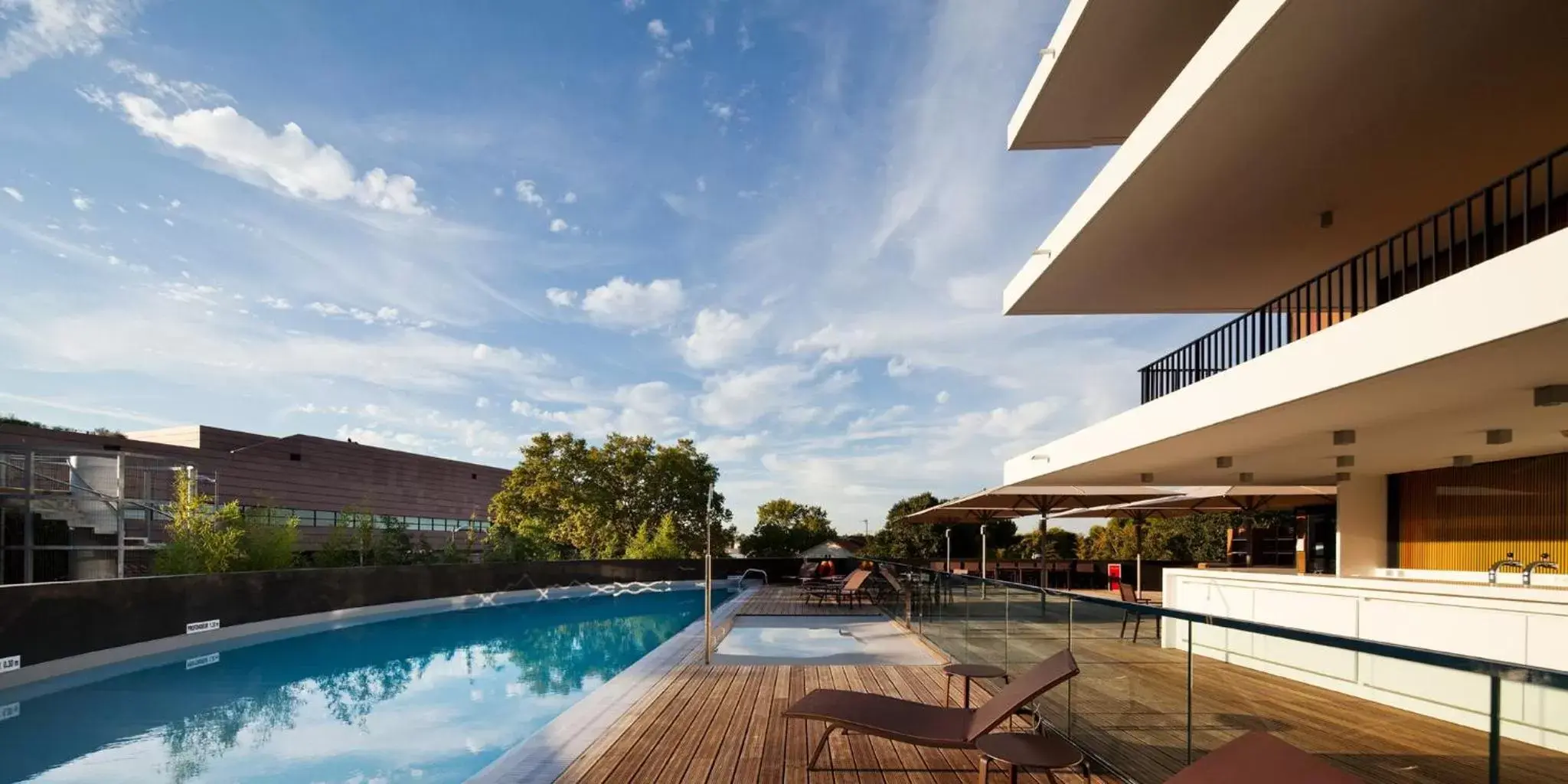 Swimming Pool in Crowne Plaza Montpellier Corum, an IHG Hotel