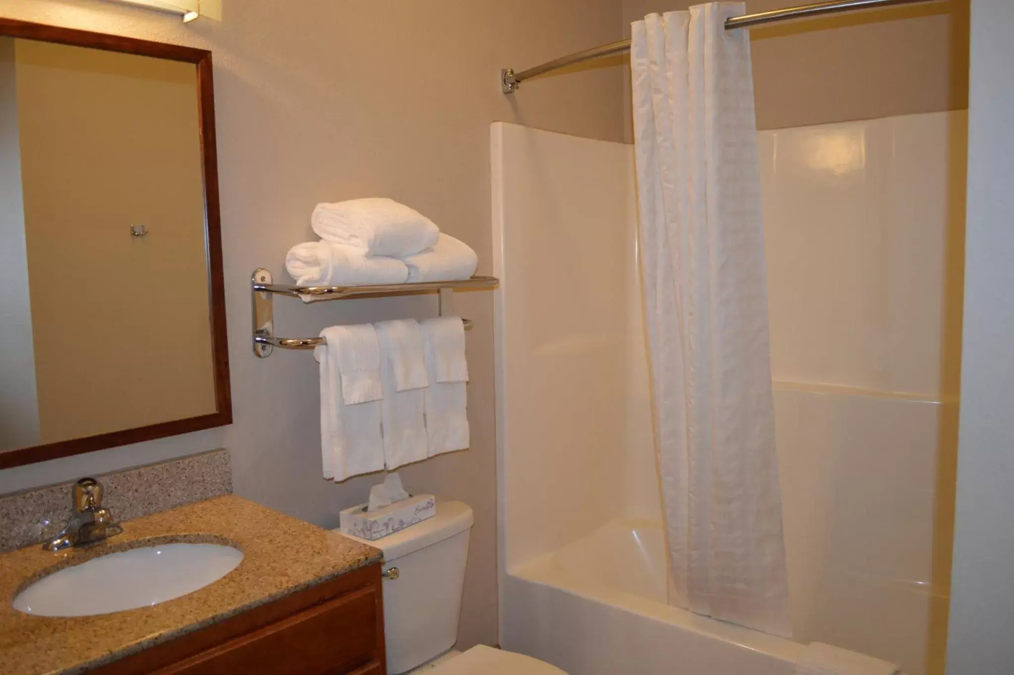 Photo of the whole room, Bathroom in Candlewood Suites-Augusta, an IHG Hotel