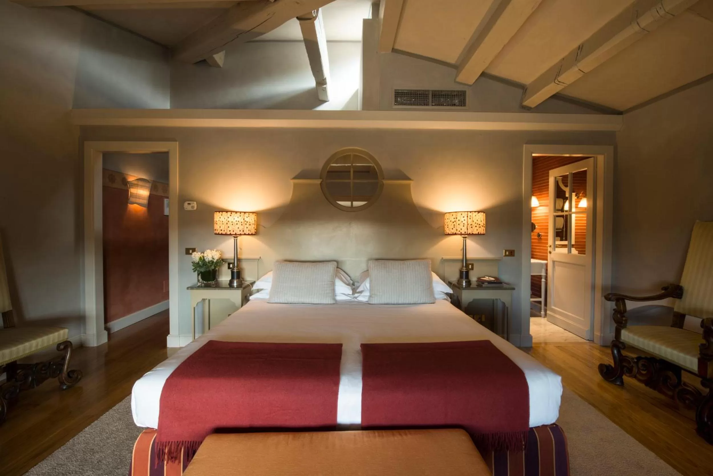 Bed in Antica Torre Tornabuoni