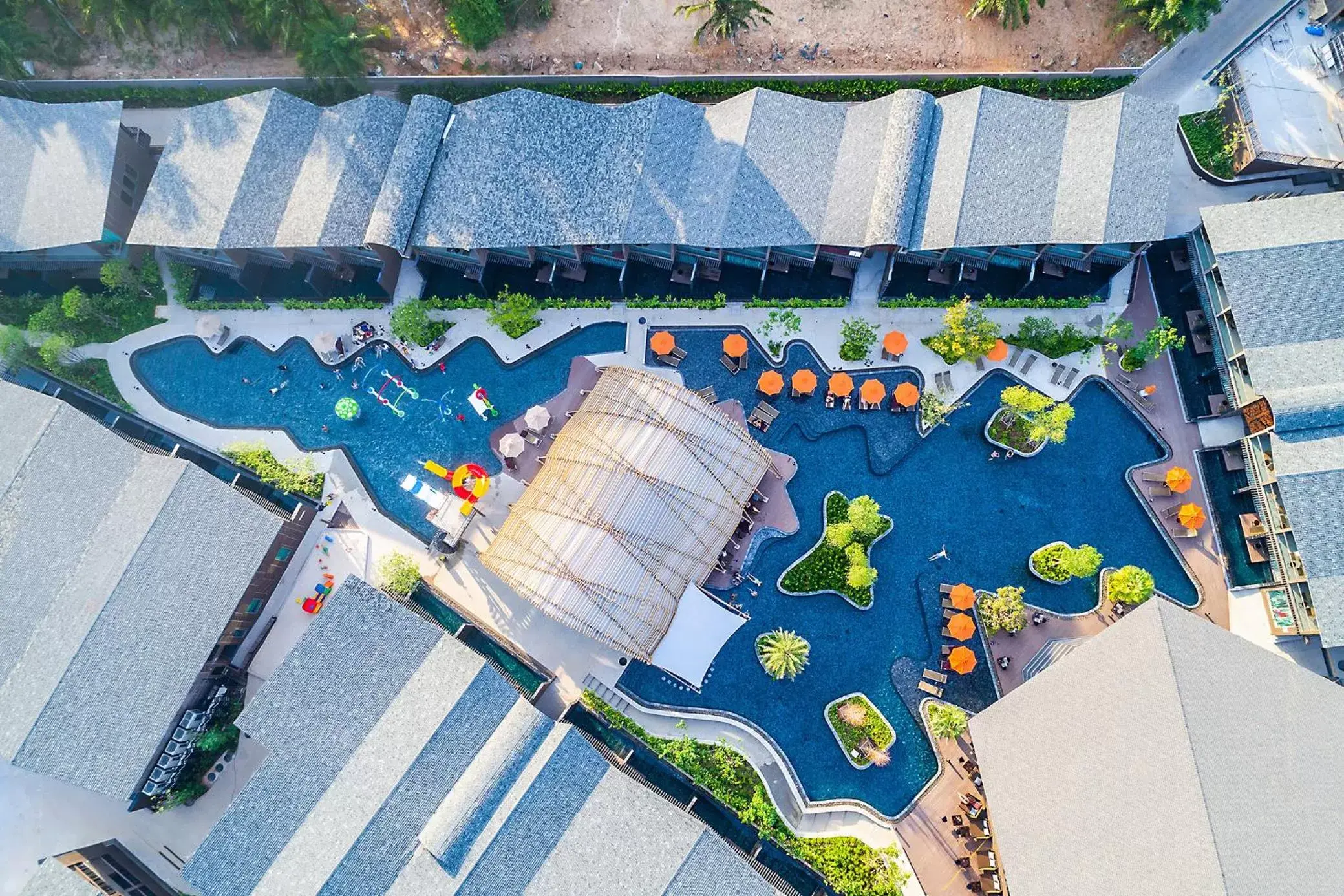Bird's eye view in Kalima Resort and Villas Khao Lak Bird's eye view in Kalima Resort and Villas Khao Lak