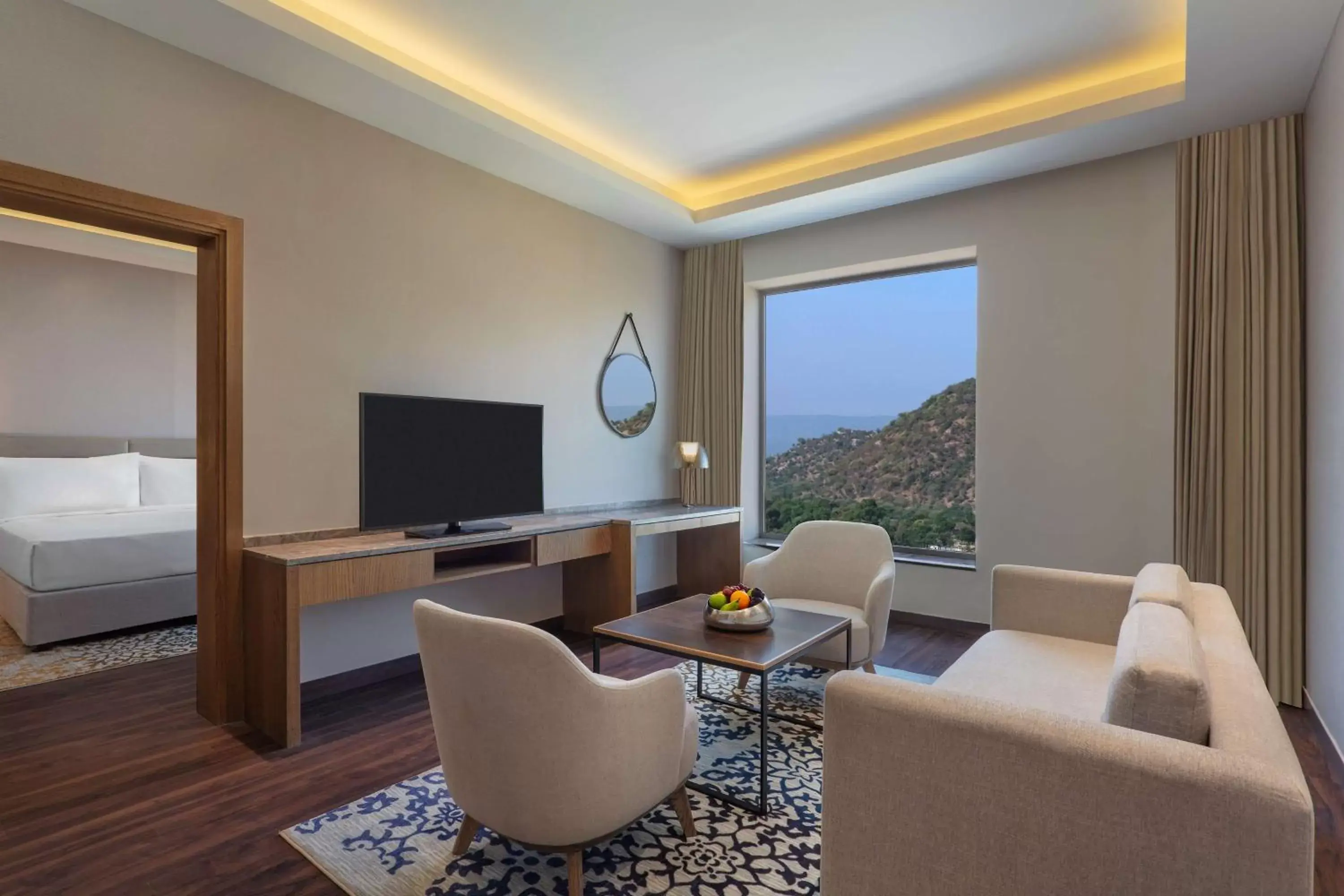 Living room, Seating Area in Doubletree By Hilton Jaipur Amer