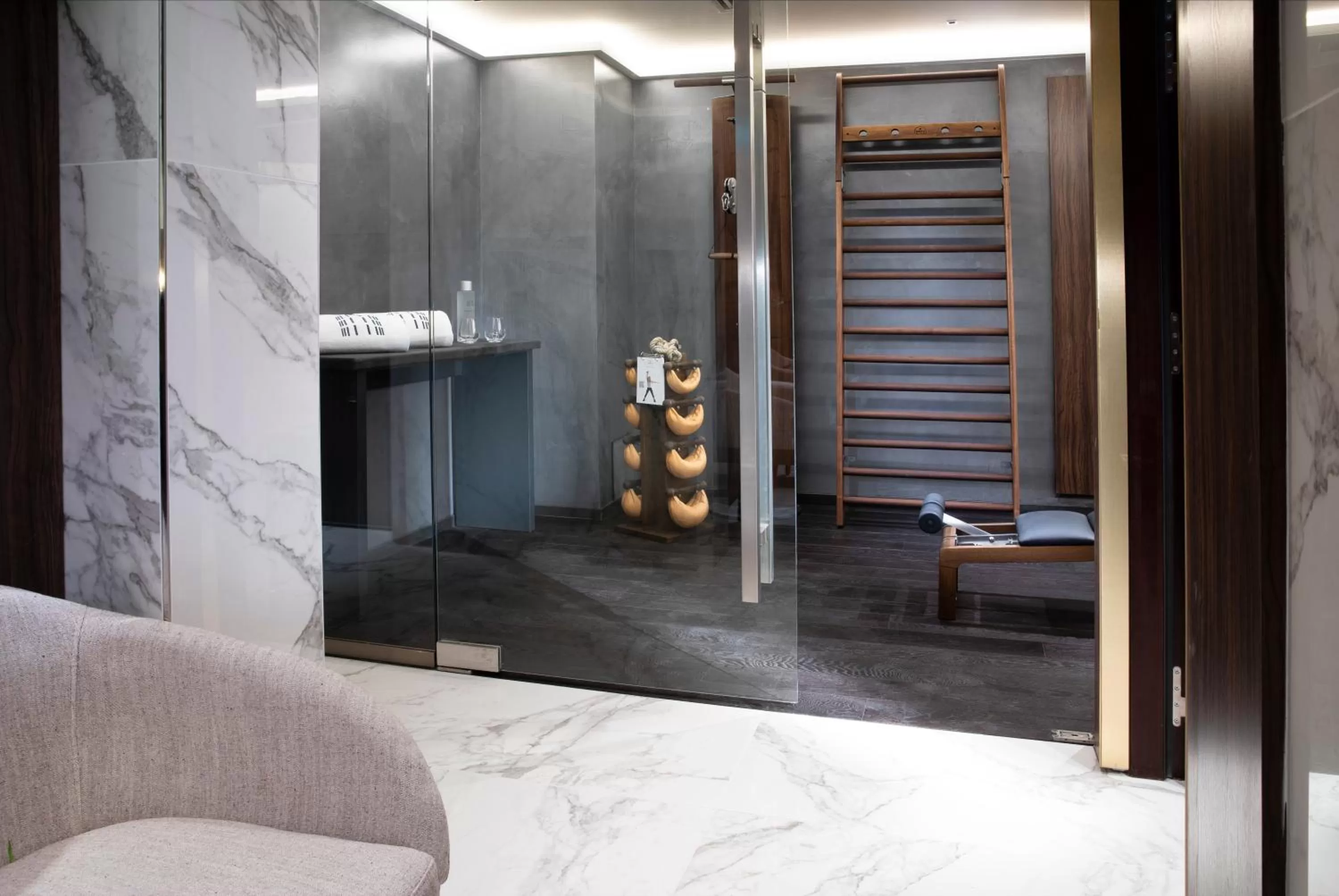 Fitness centre/facilities in Le Damantin Hôtel & Spa