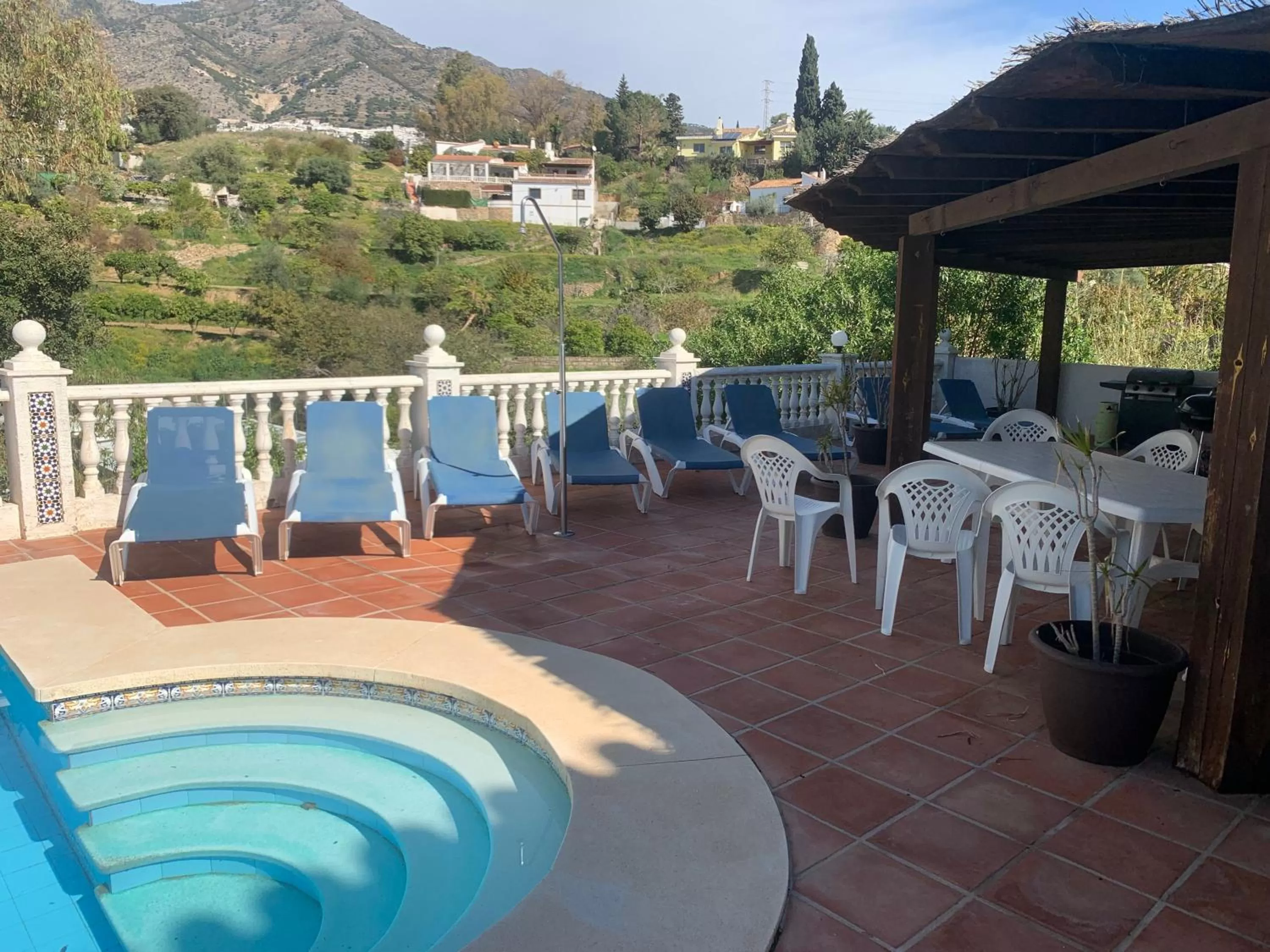Pool View in Casa Hermosa Mijas